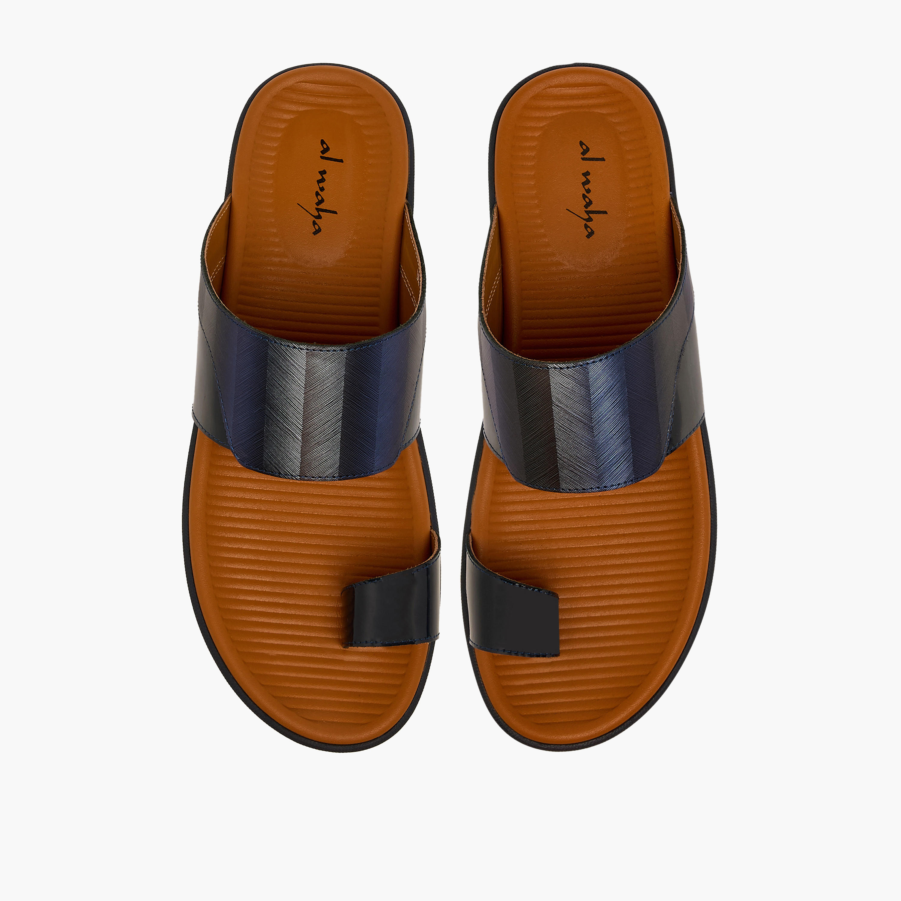 صندل عربي جلد للرجال من الواحة-men-shoes-sandals-image-1