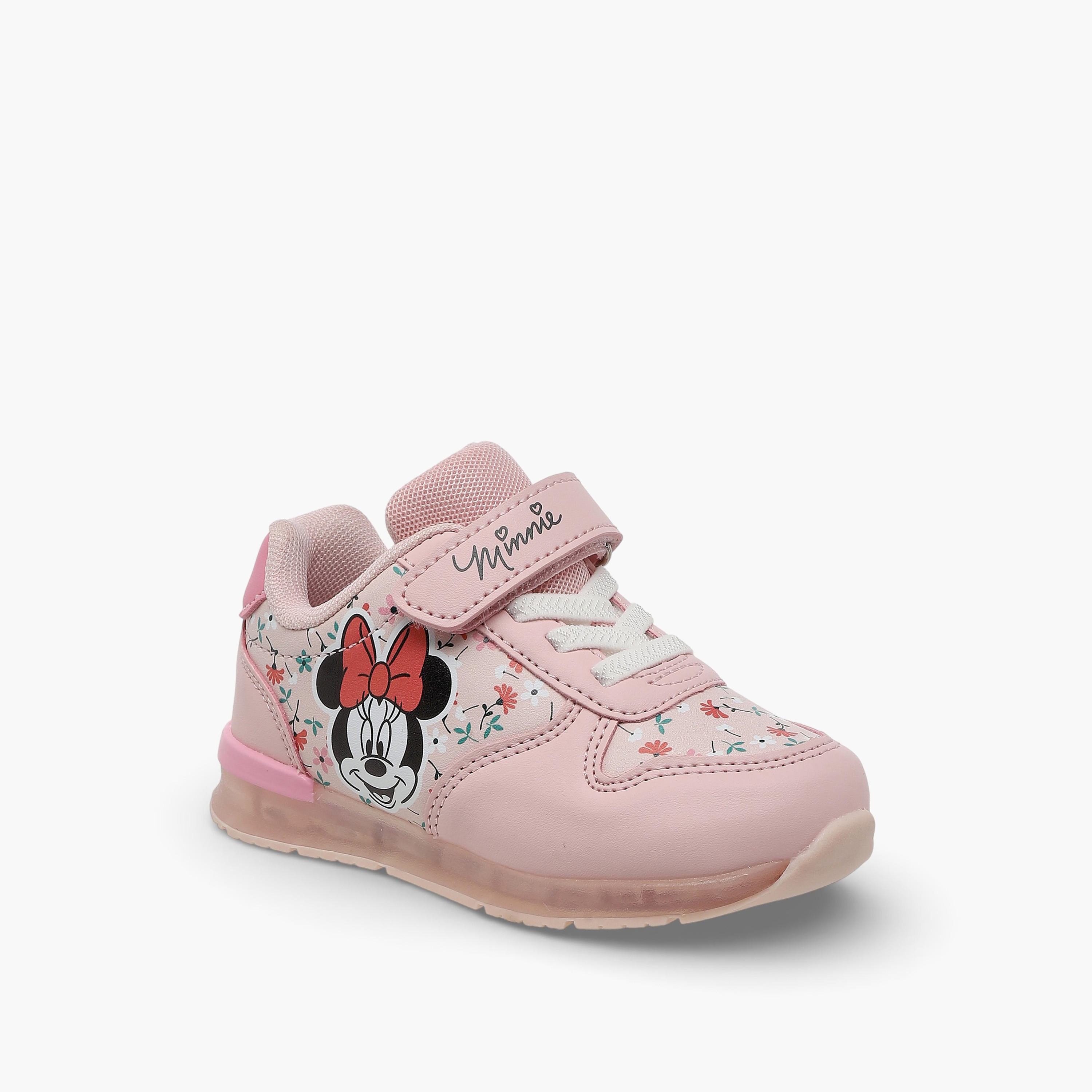 Disney Girls Hook & Loop Ankle Sneakers-girls-shoes-sneakers-image-2