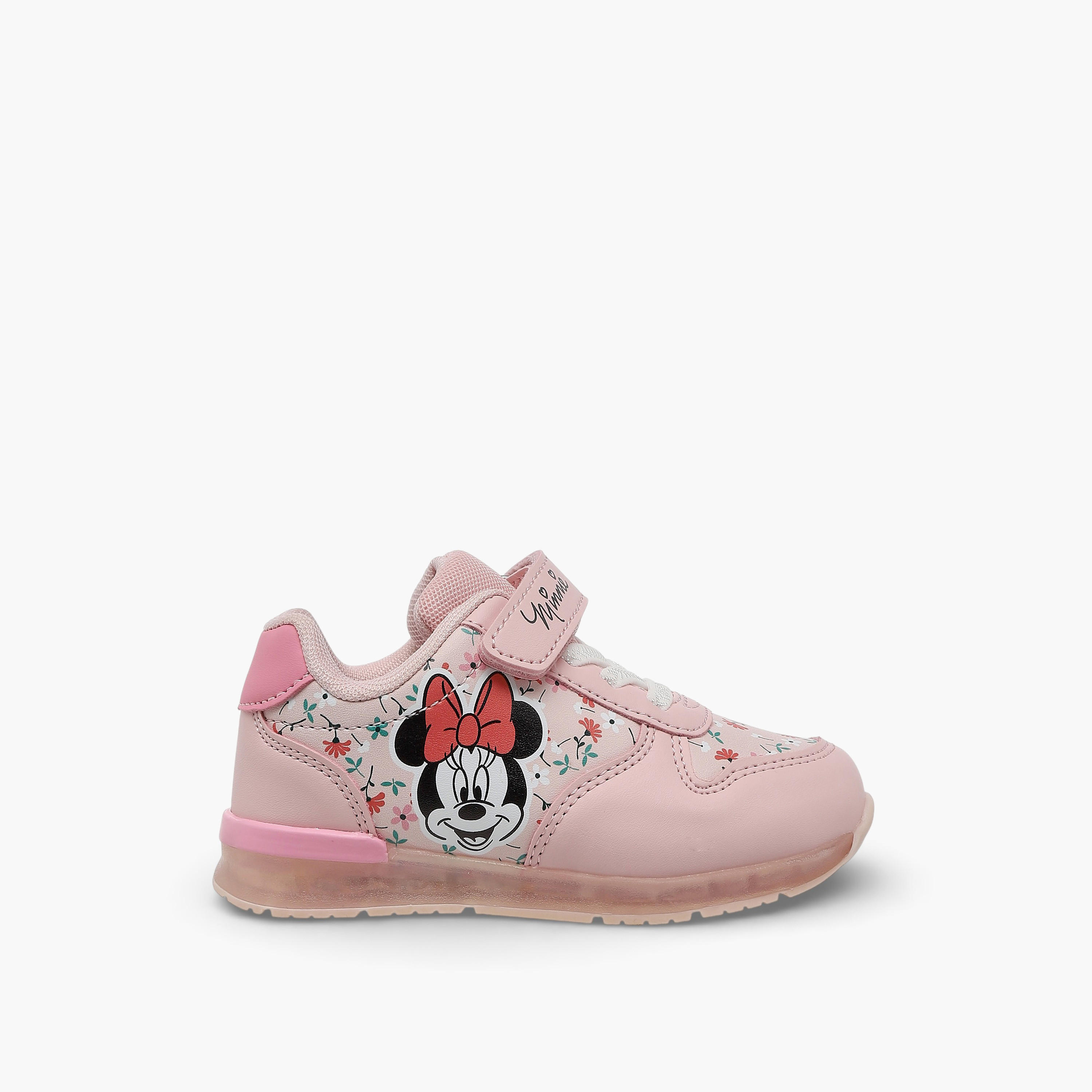 Disney Girls Hook & Loop Ankle Sneakers-girls-shoes-sneakers-image-3