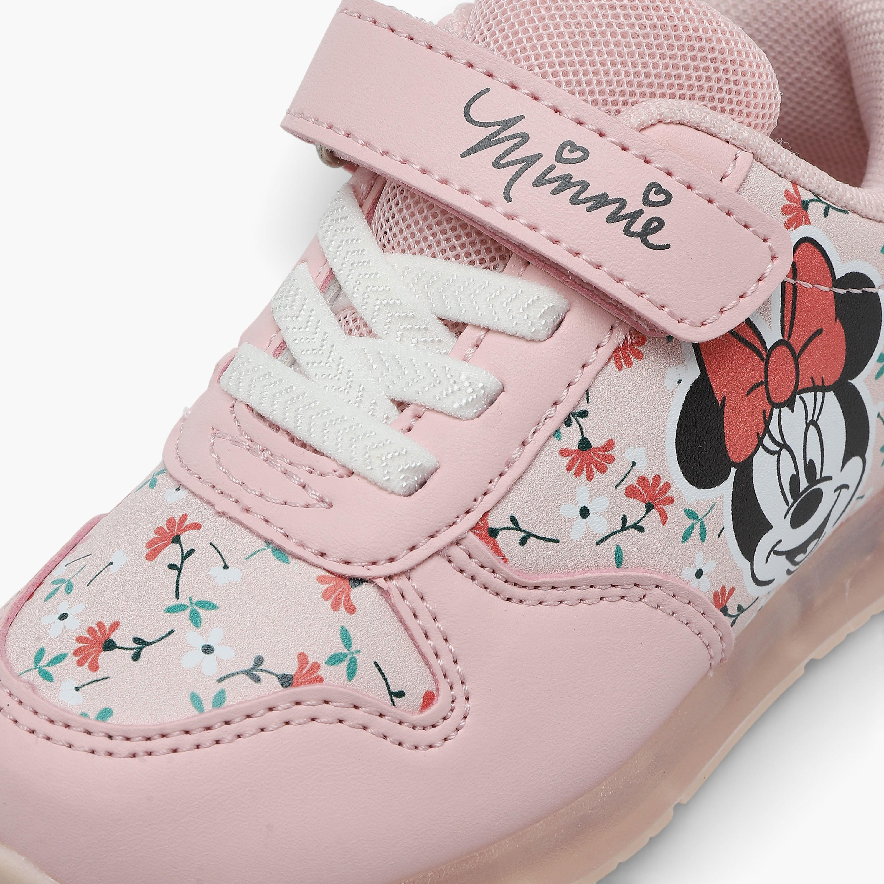 Disney Girls Hook & Loop Ankle Sneakers-girls-shoes-sneakers-image-4