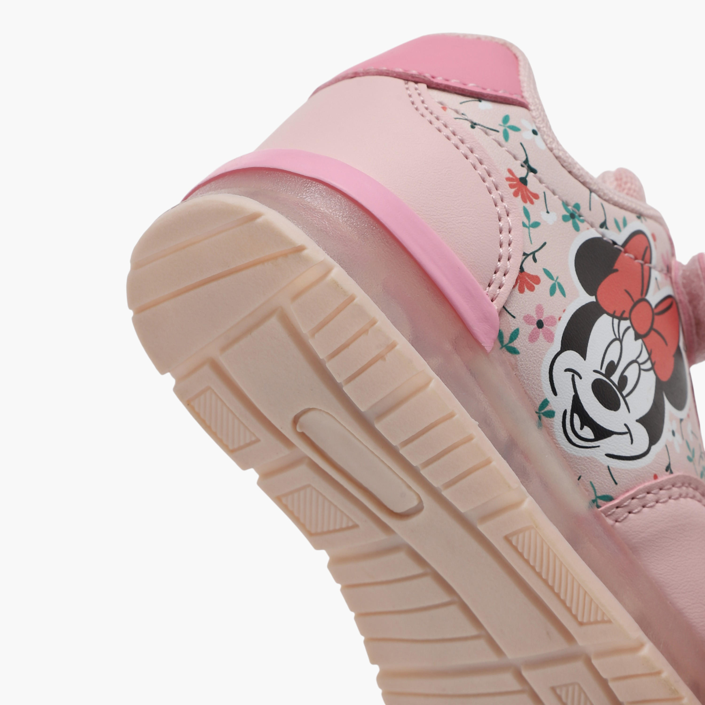 Disney Girls Hook & Loop Ankle Sneakers-girls-shoes-sneakers-image-5
