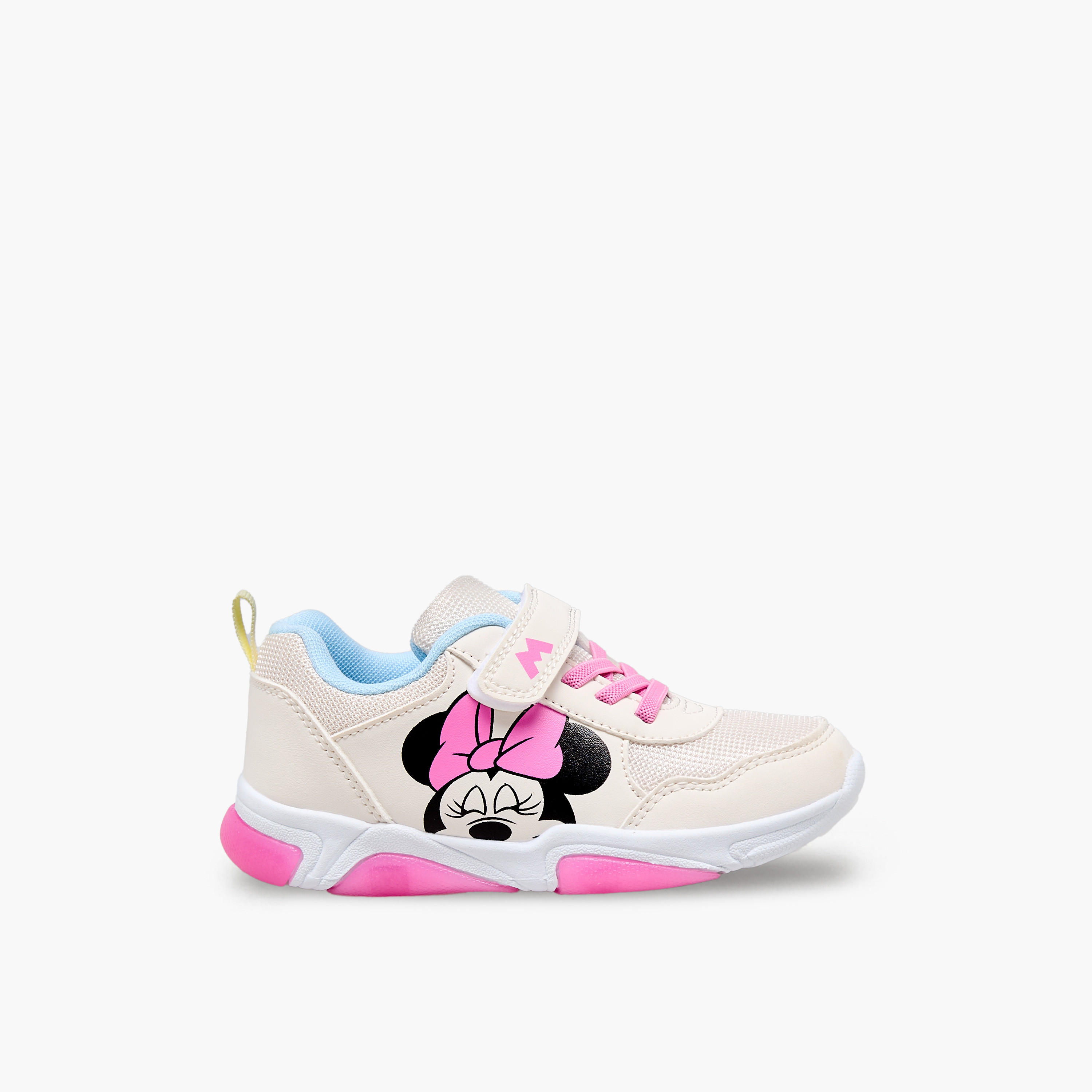 حذاء سنيكرز مضيء بطبعات ميني ماوس للبنات من ديزني-girls-shoes-sneakers-image-3