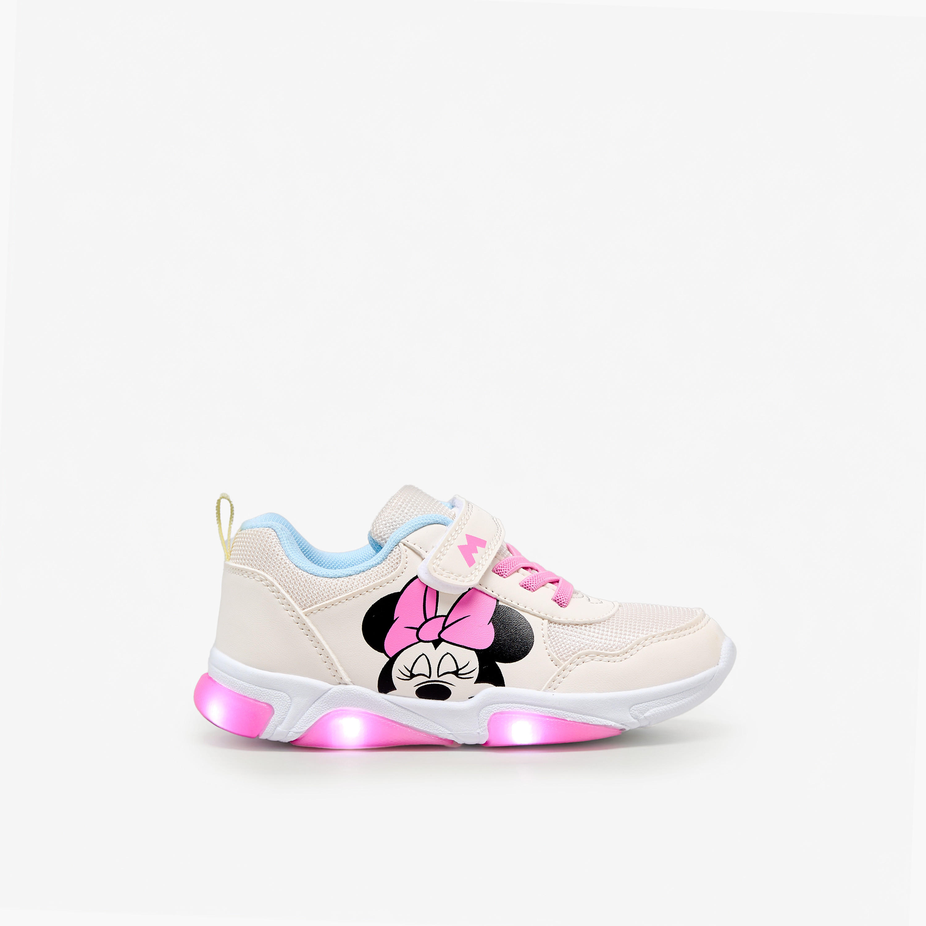 حذاء سنيكرز مضيء بطبعات ميني ماوس للبنات من ديزني-girls-shoes-sneakers-image-8