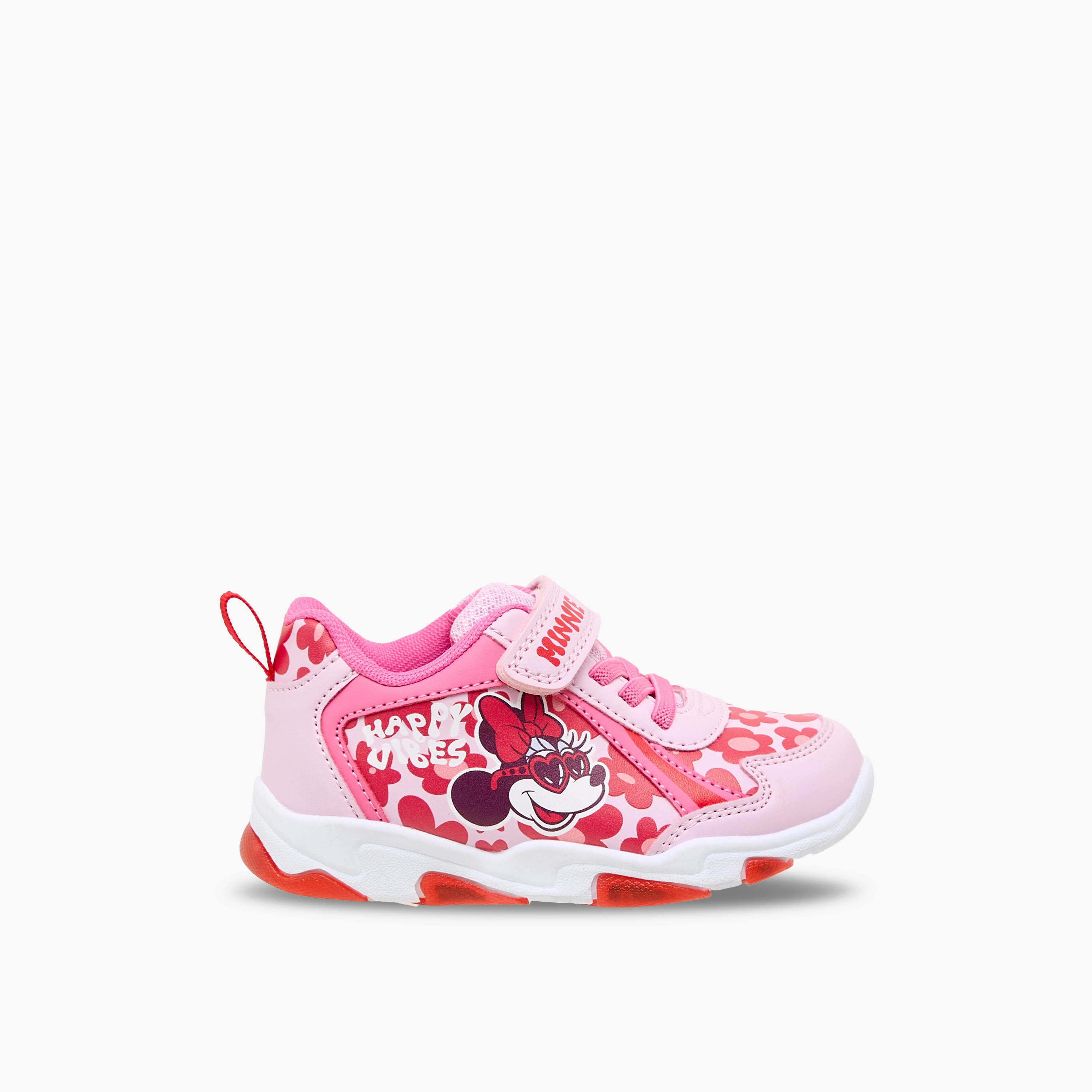 Disney Girls Minnie Mouse Print Sneakers-girls-shoes-sneakers-image-3