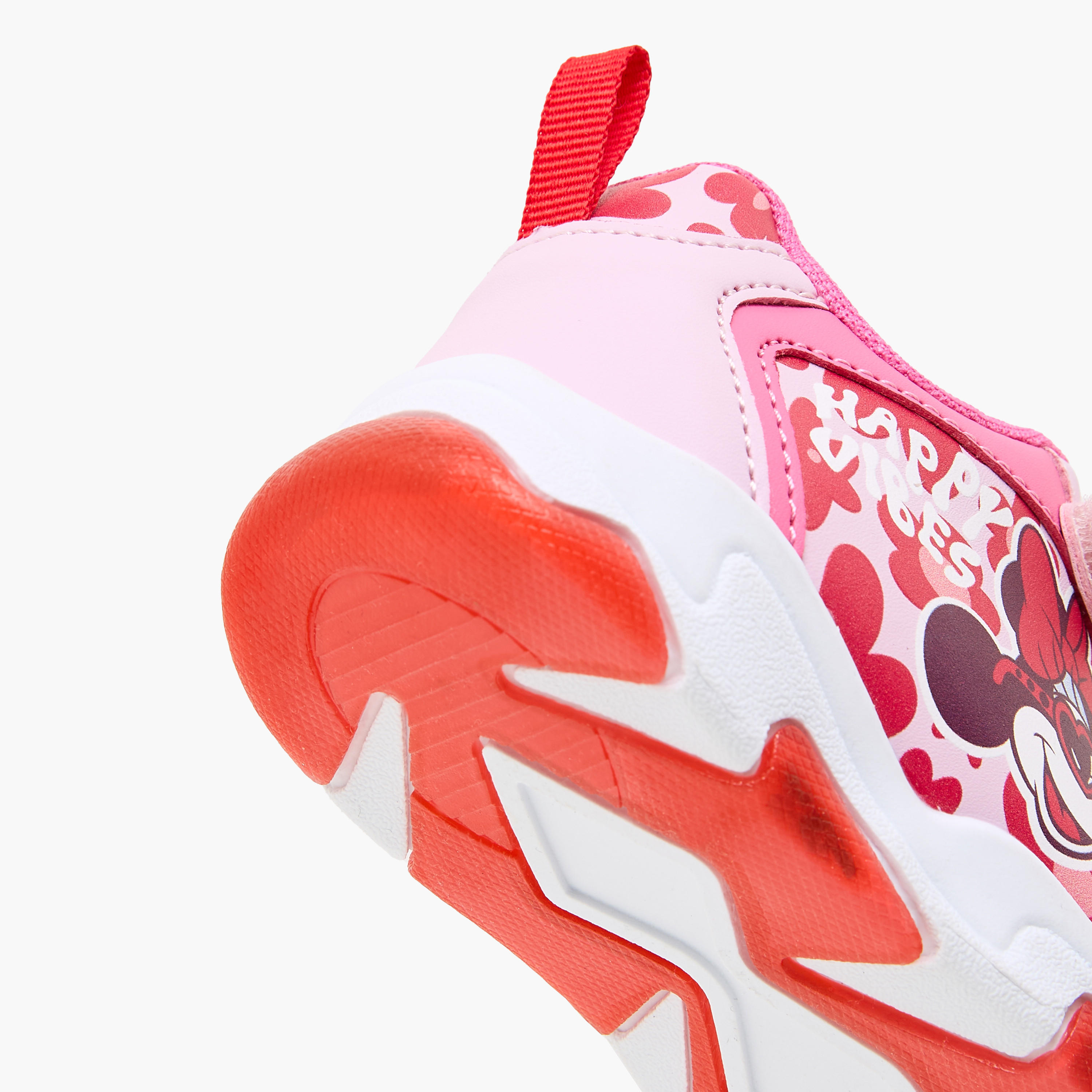 Disney Girls Minnie Mouse Print Sneakers-girls-shoes-sneakers-image-5
