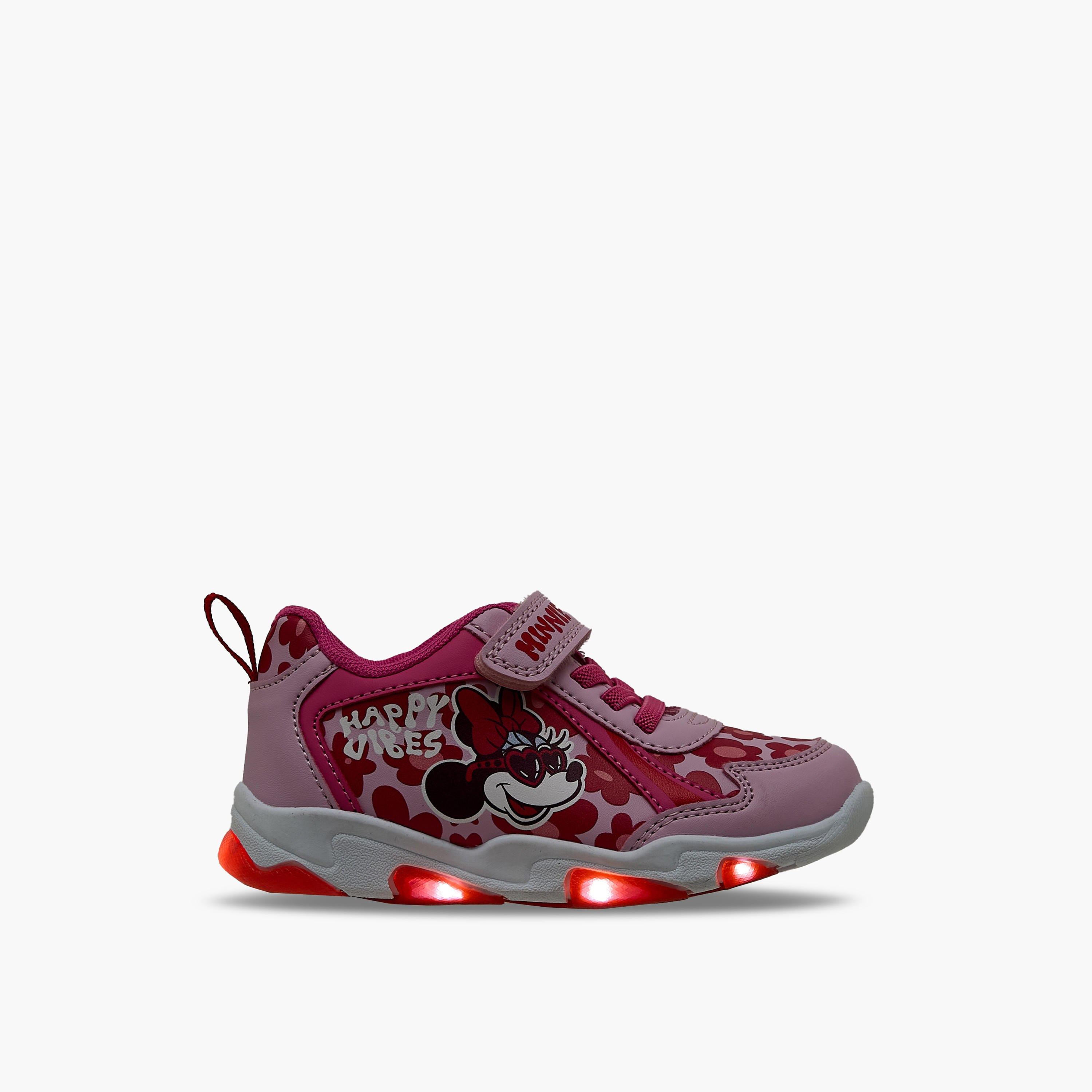 Disney Girls Minnie Mouse Print Sneakers-girls-shoes-sneakers-image-6