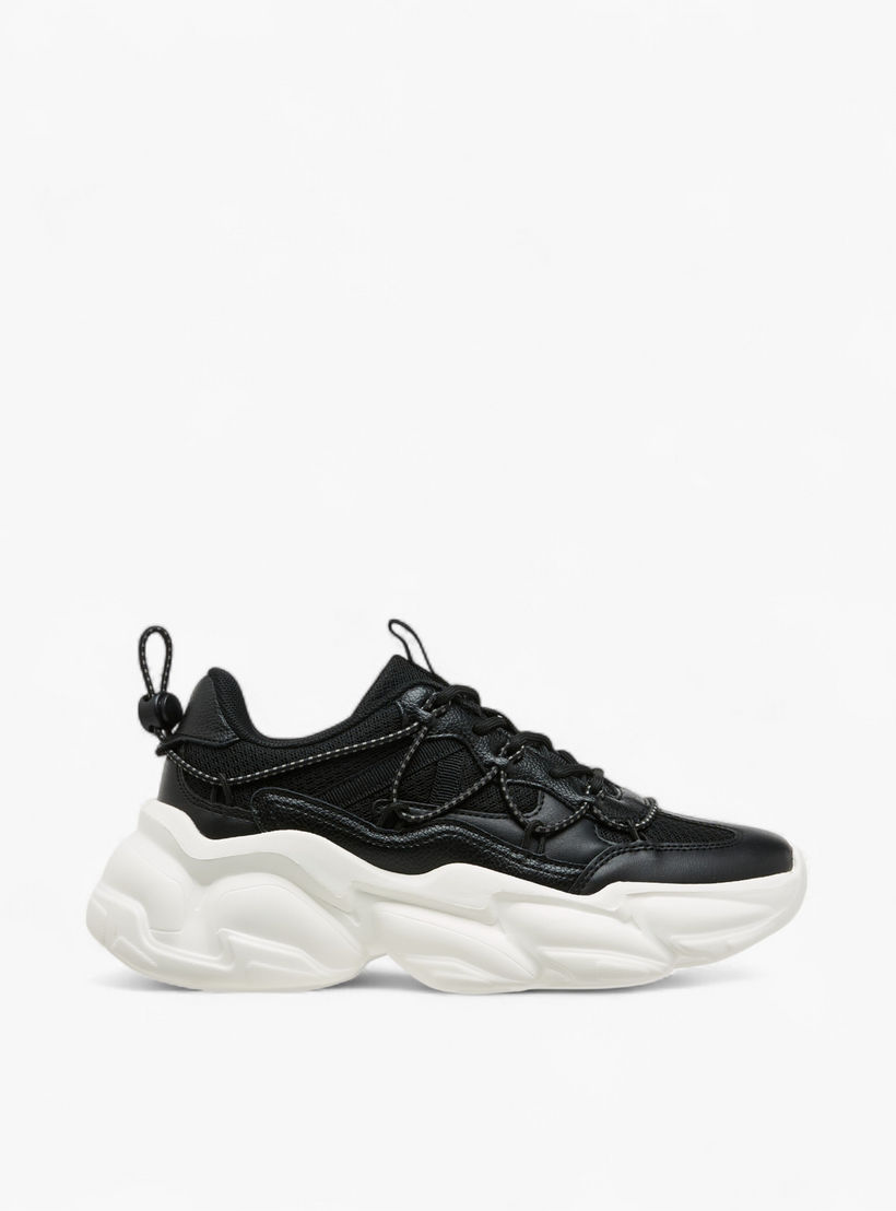Missy Panelled Chunky Sneakers with Lace-Up Closure-women-shoes-sneakers-image-3