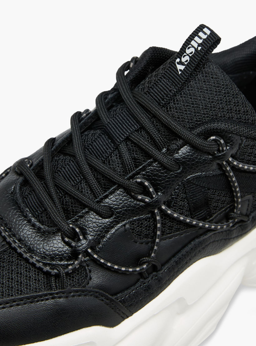 Missy Panelled Chunky Sneakers with Lace-Up Closure-women-shoes-sneakers-image-4