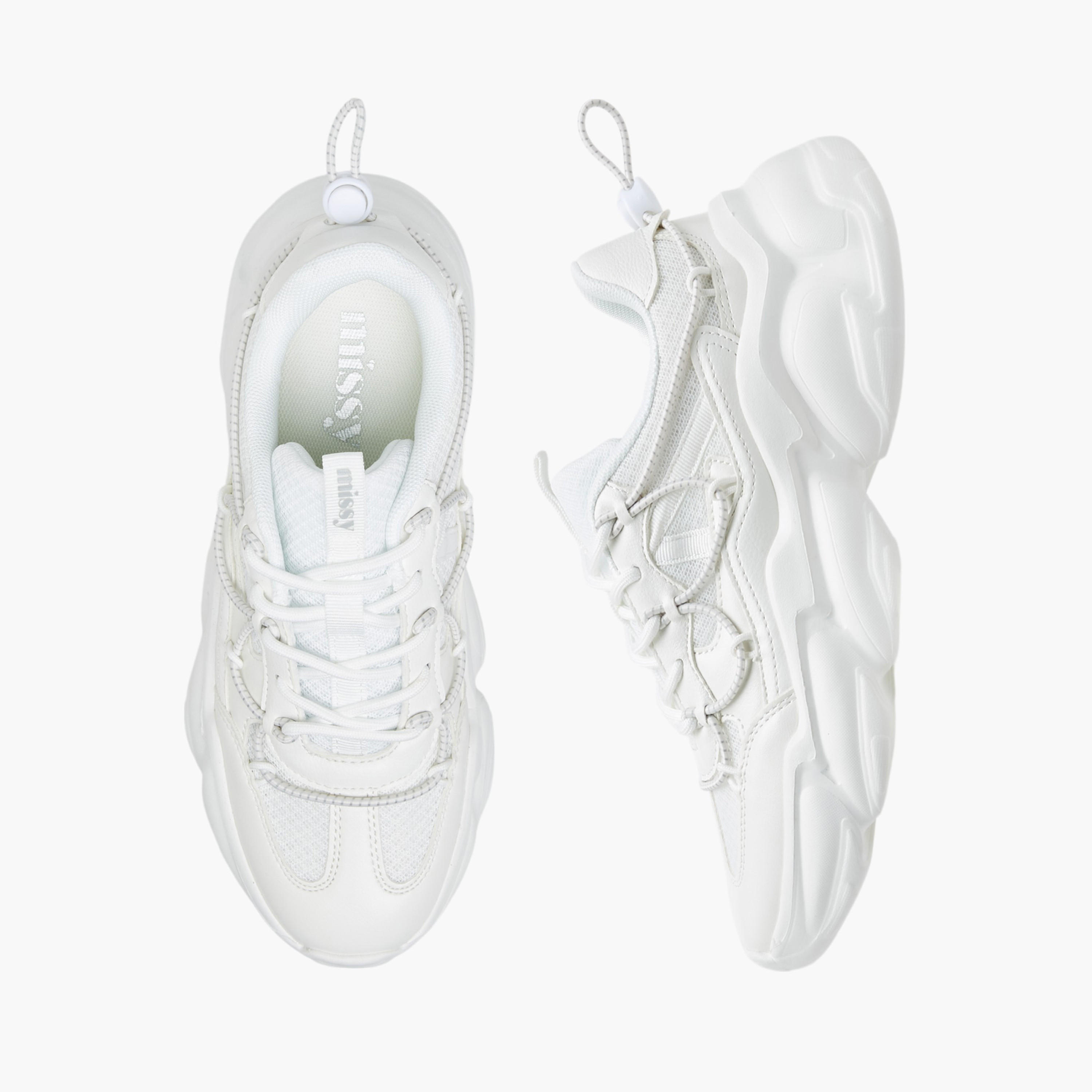 حذاء سنيكرز شانكي برباط إغلاق من ميسي-women-shoes-sneakers-image-1