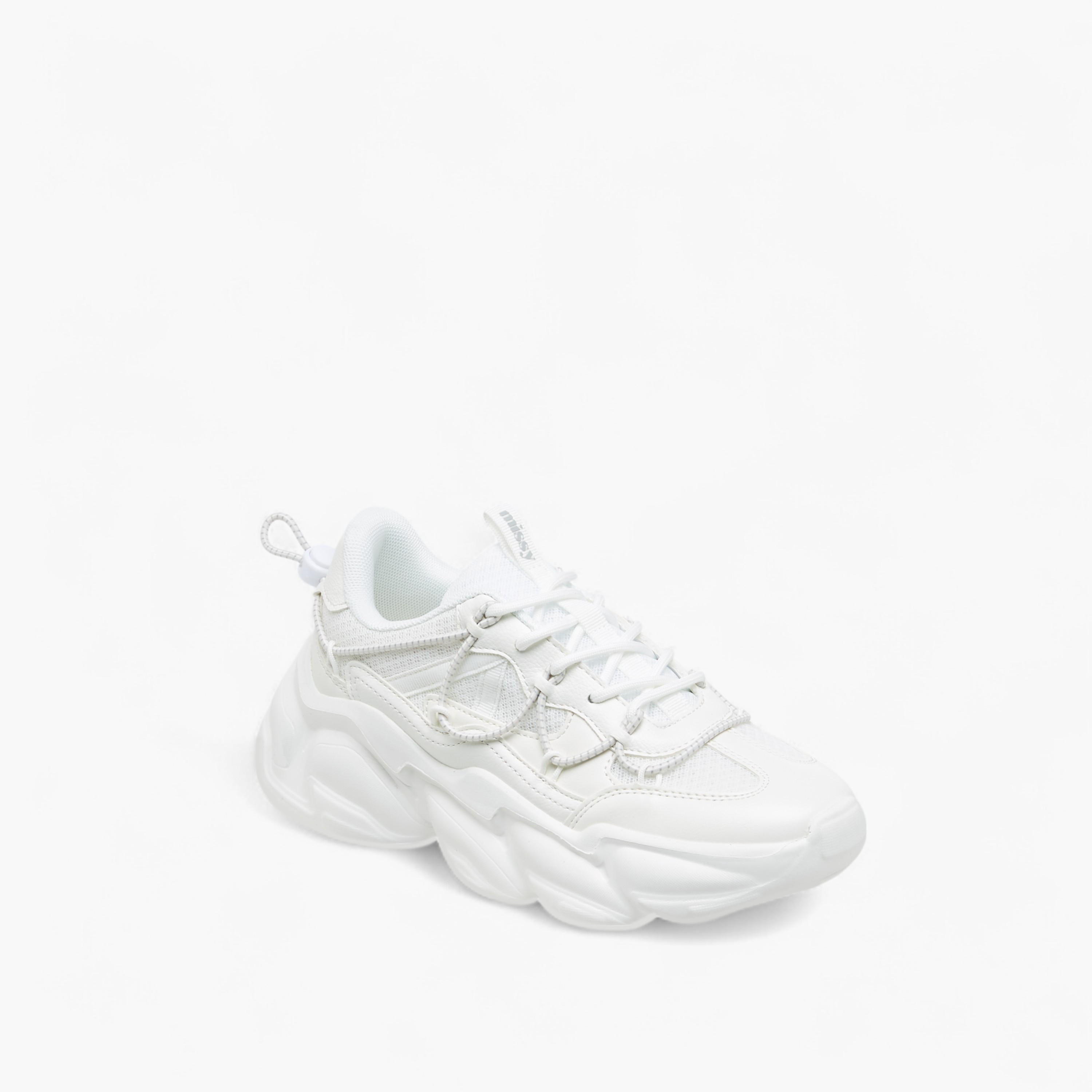 حذاء سنيكرز شانكي برباط إغلاق من ميسي-women-shoes-sneakers-image-2
