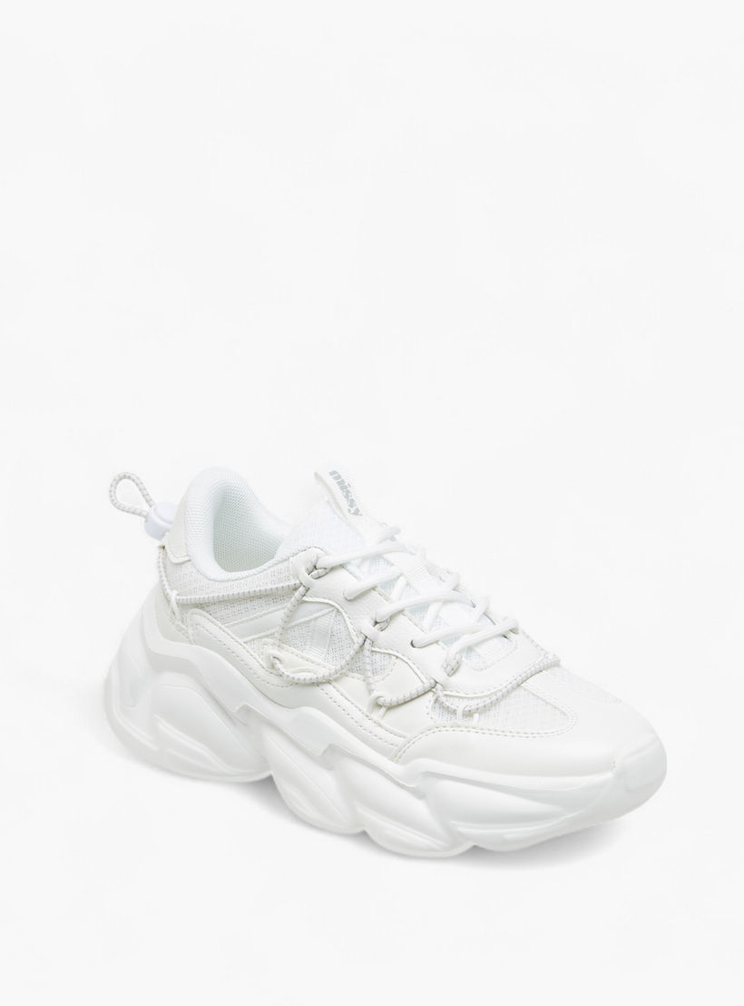 حذاء سنيكرز شانكي برباط إغلاق من ميسي-women-shoes-sneakers-image-2