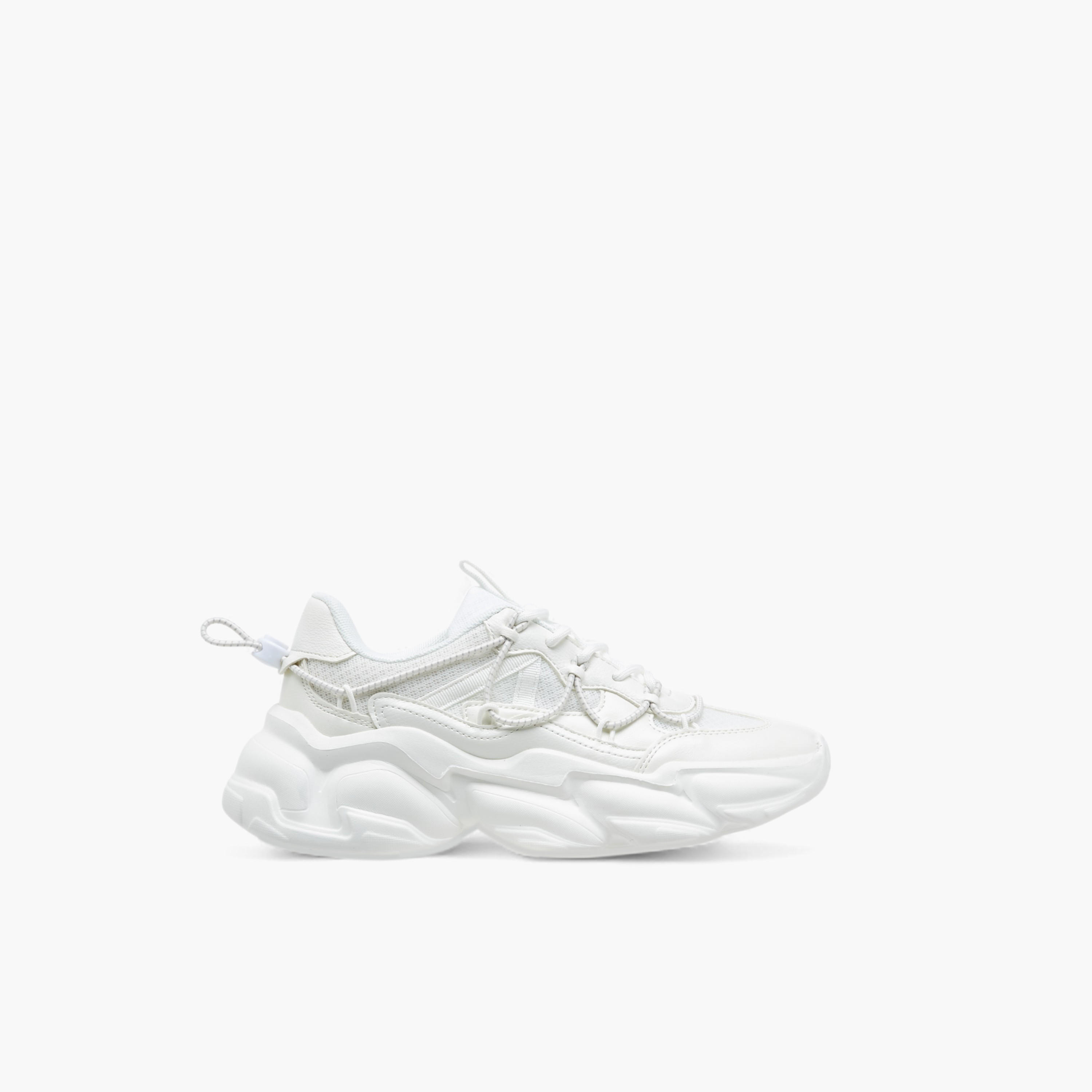 حذاء سنيكرز شانكي برباط إغلاق من ميسي-women-shoes-sneakers-image-3