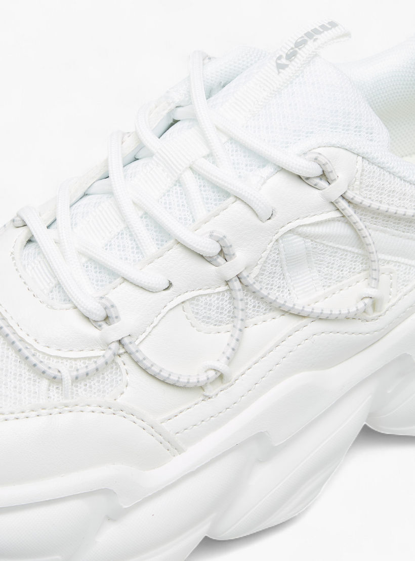 حذاء سنيكرز شانكي برباط إغلاق من ميسي-women-shoes-sneakers-image-4