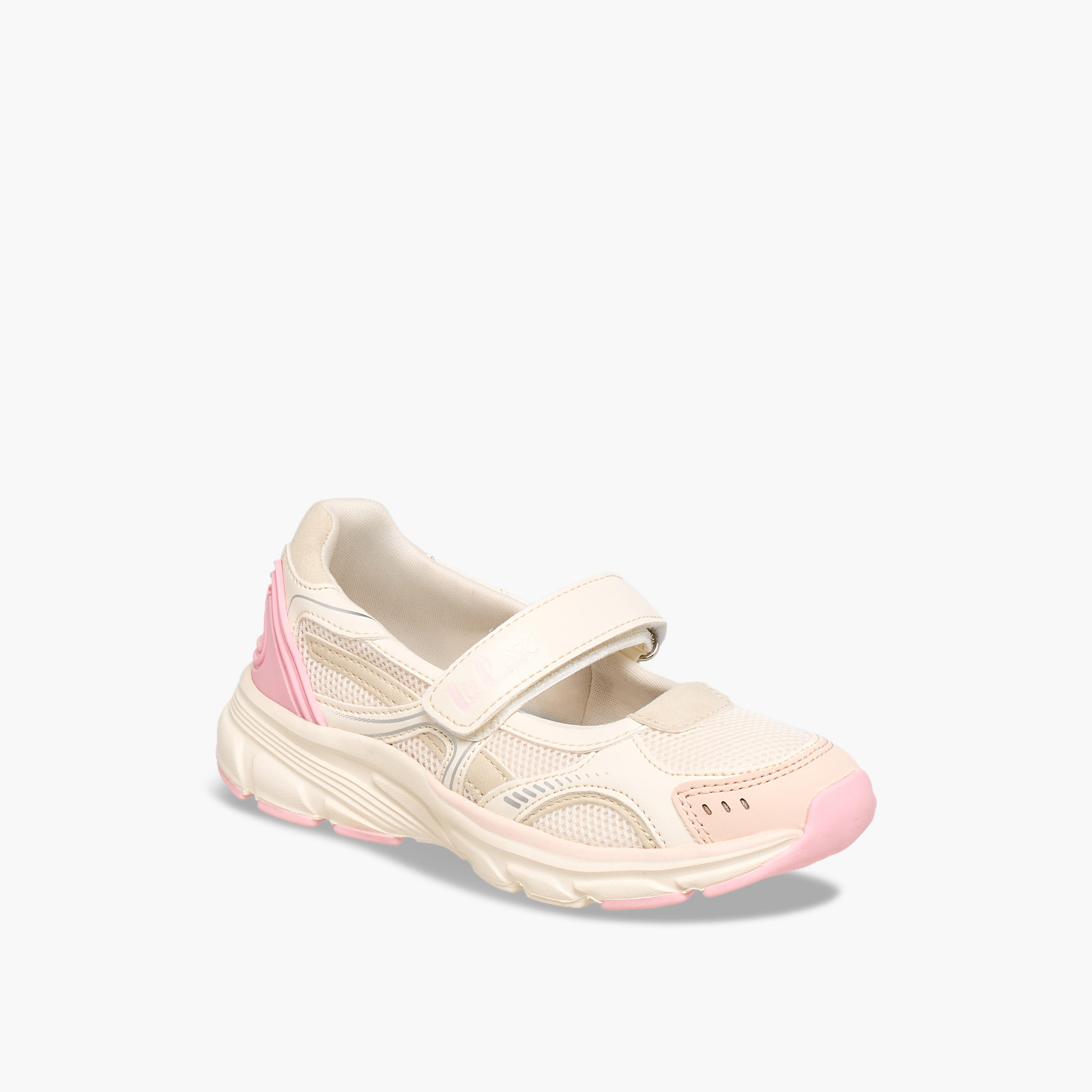 Lee Cooper Girls Hook and Loop Mary Jane Shoes-girls-shoes-maryjanes-image-2
