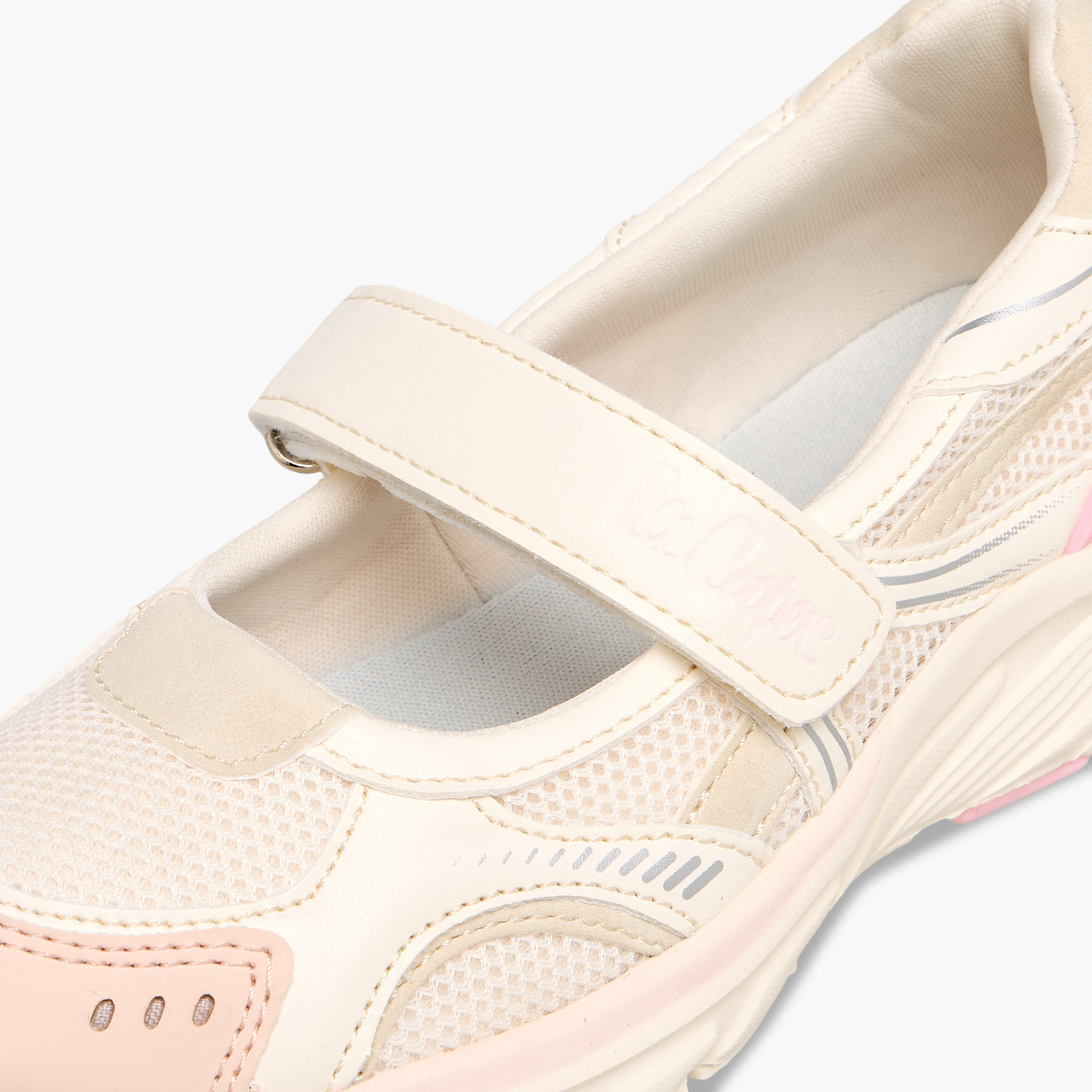 Lee Cooper Girls Hook and Loop Mary Jane Shoes-girls-shoes-maryjanes-image-4