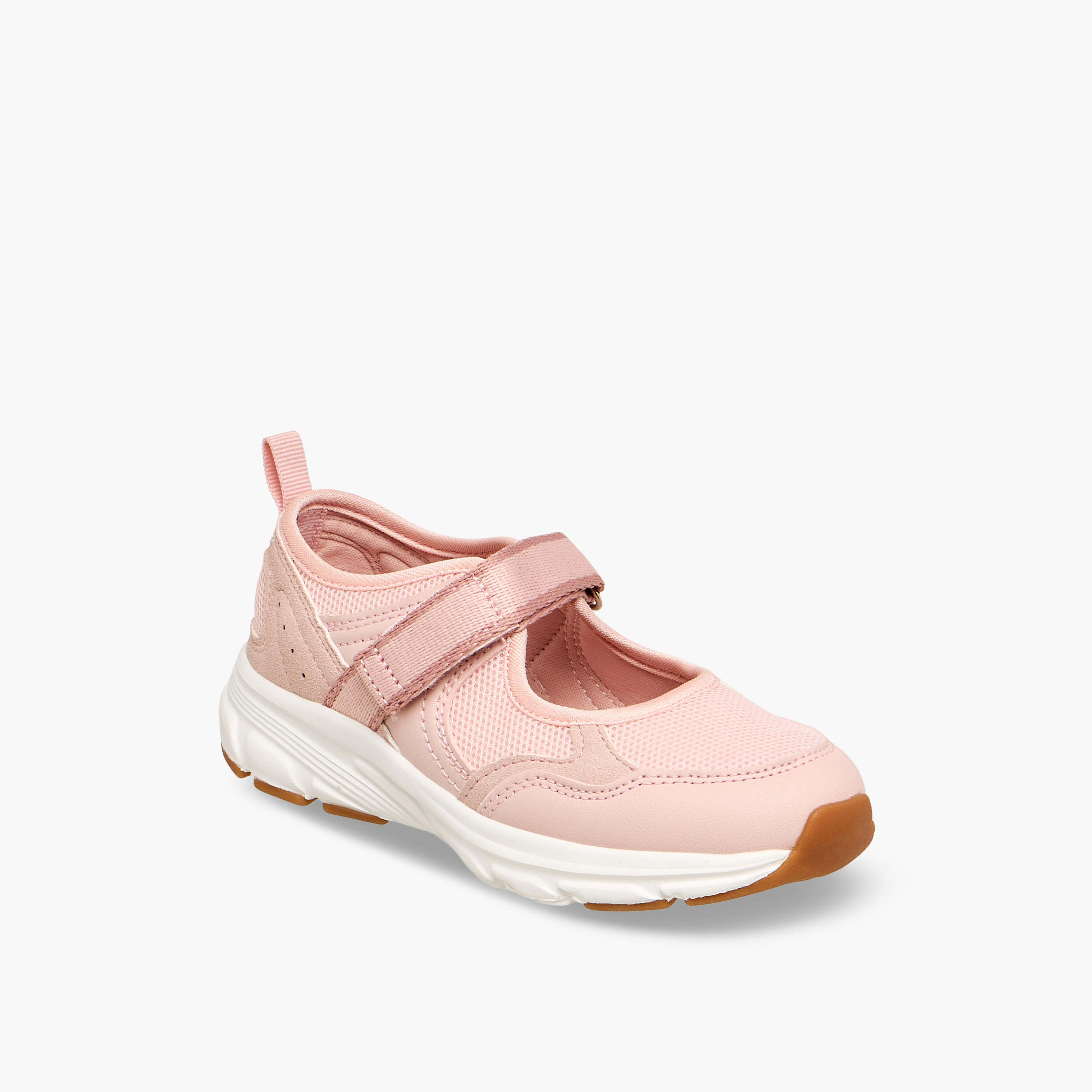 Little Missy Girls Hook and Loop Sports Shoes-girls-shoes-maryjanes-image-2