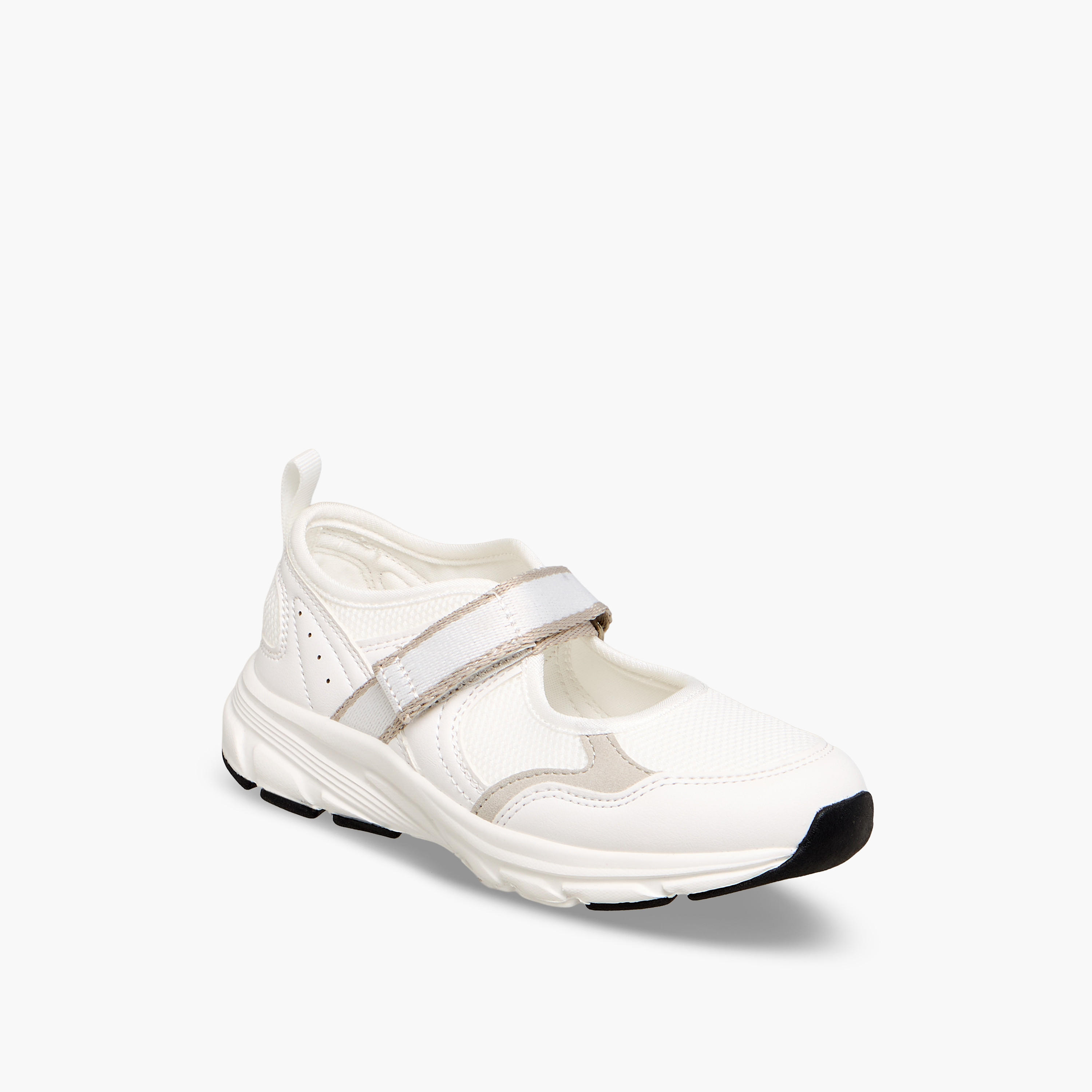 Little Missy Girls Hook and Loop Sports Shoes-girls-shoes-maryjanes-image-2