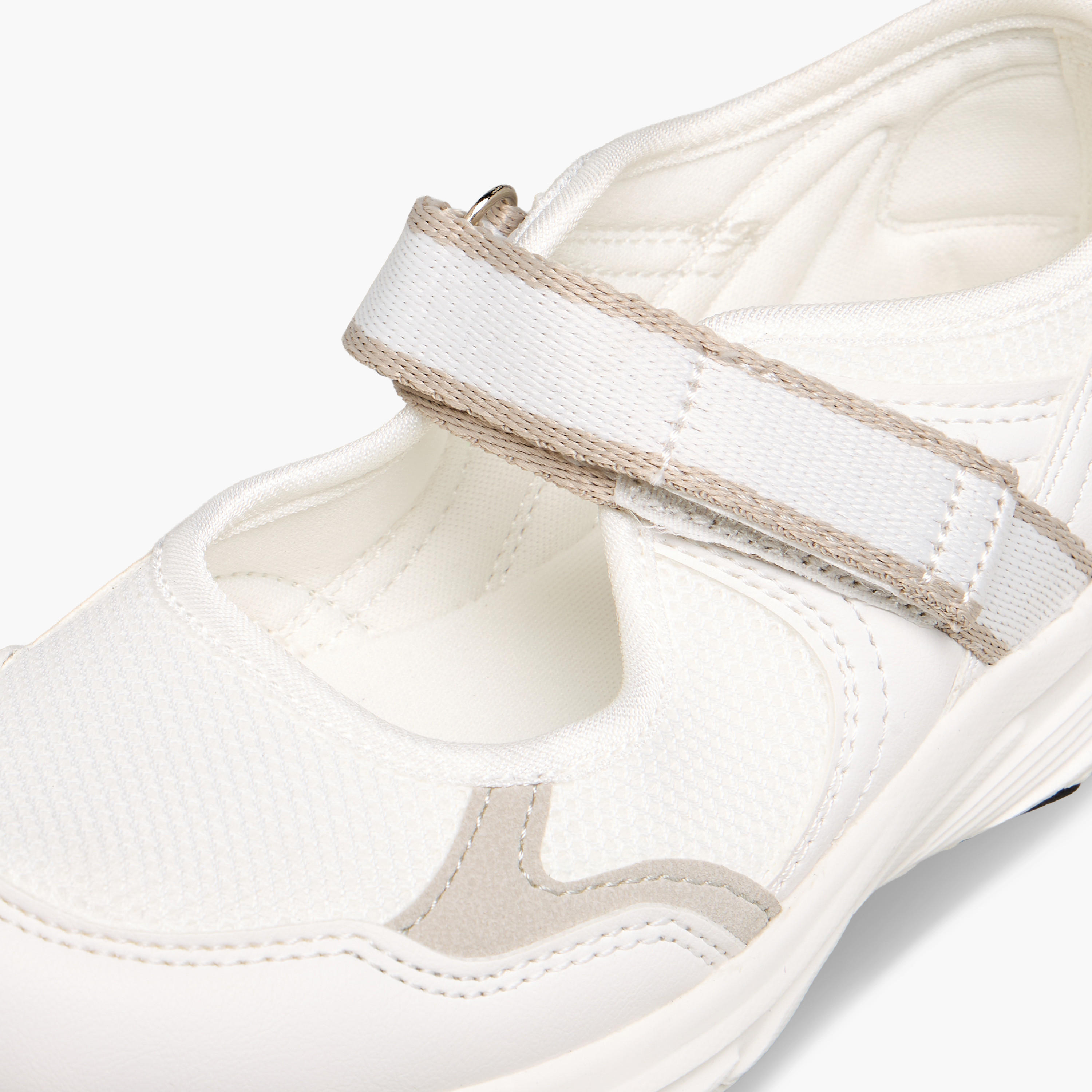 Little Missy Girls Hook and Loop Sports Shoes-girls-shoes-maryjanes-image-4