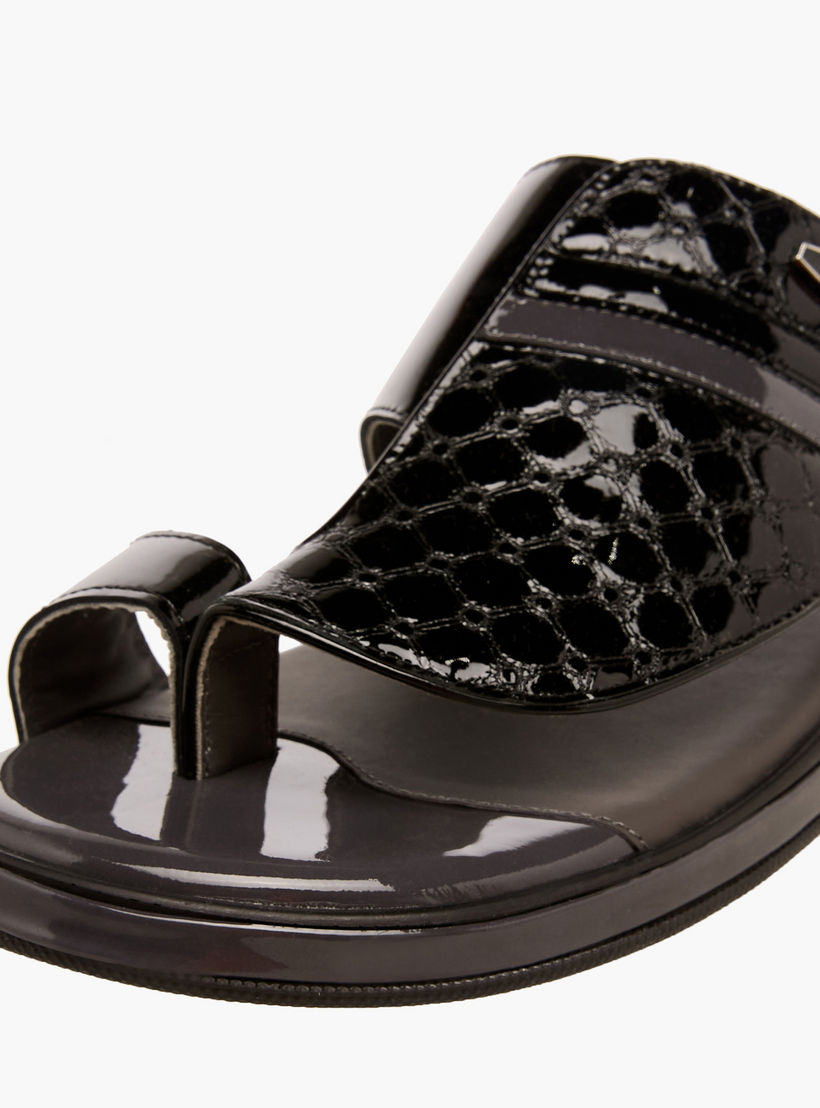 Al Waha Men Leather Arabic Sandals-men-shoes-sandals-image-4