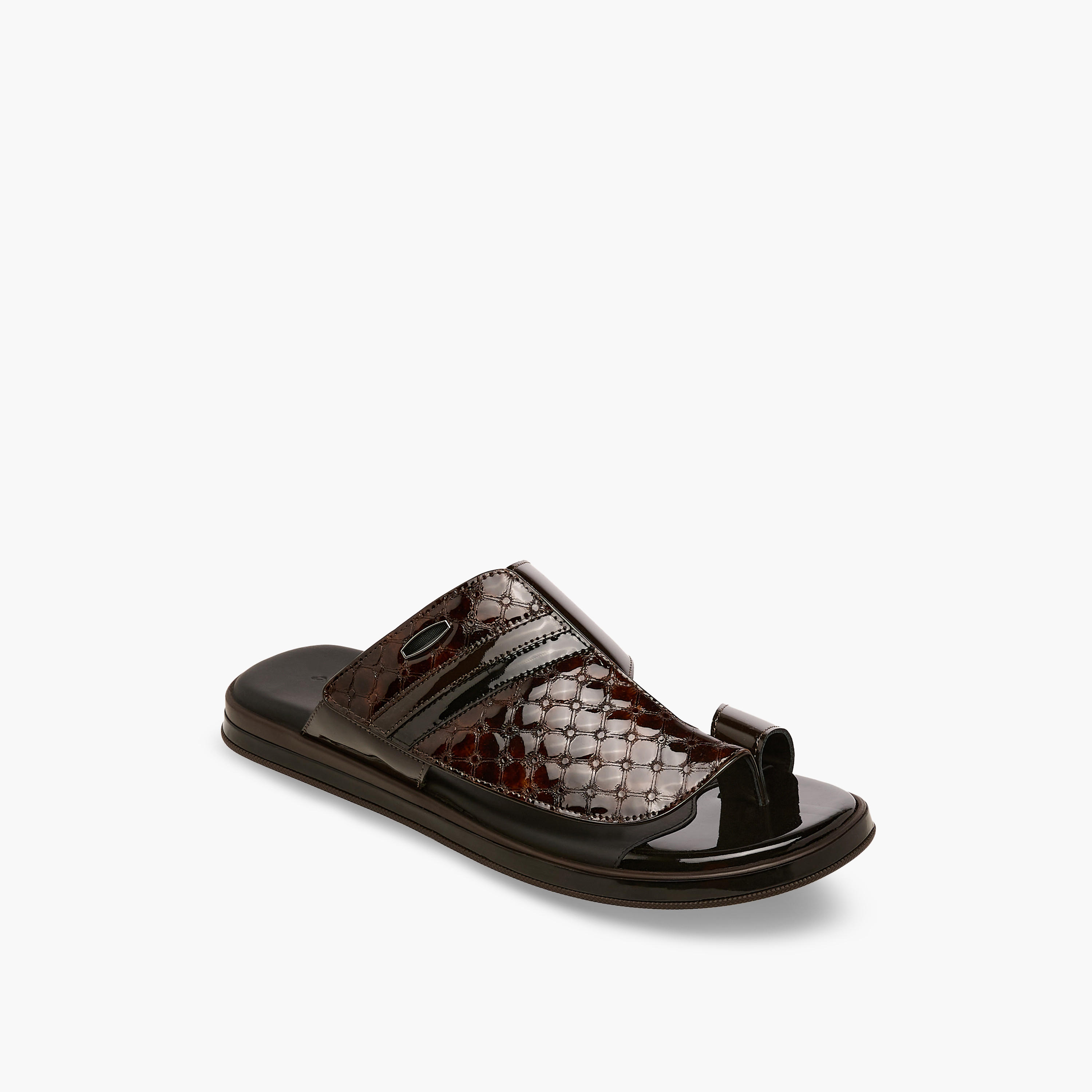 Al Waha Men Leather Arabic Sandals-men-shoes-sandals-image-2