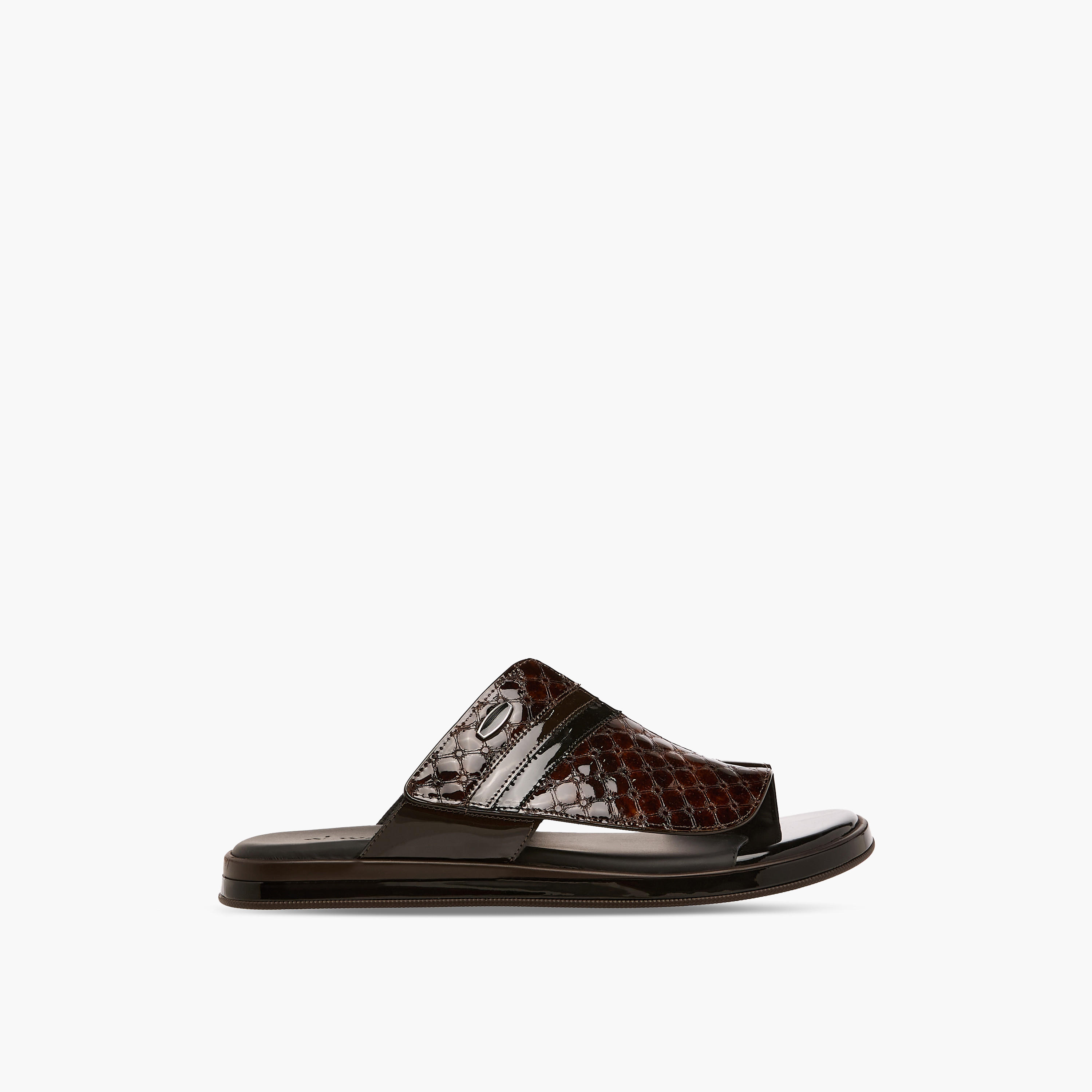 Al Waha Men Leather Arabic Sandals-men-shoes-sandals-image-3