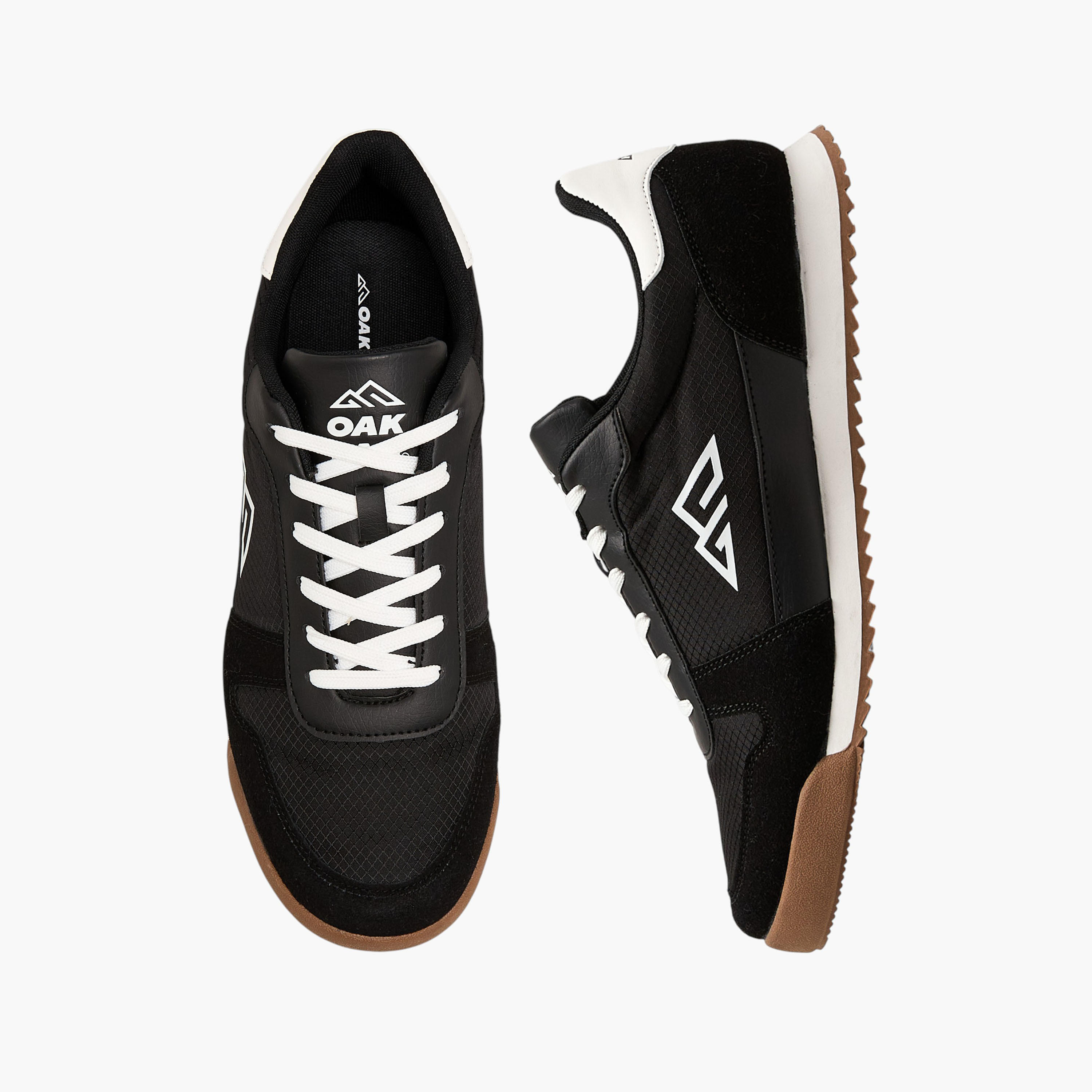 Oaklan by Shoexpress Men Lace-Up Ankle Sneakers-men-shoes-sneakers-image-1