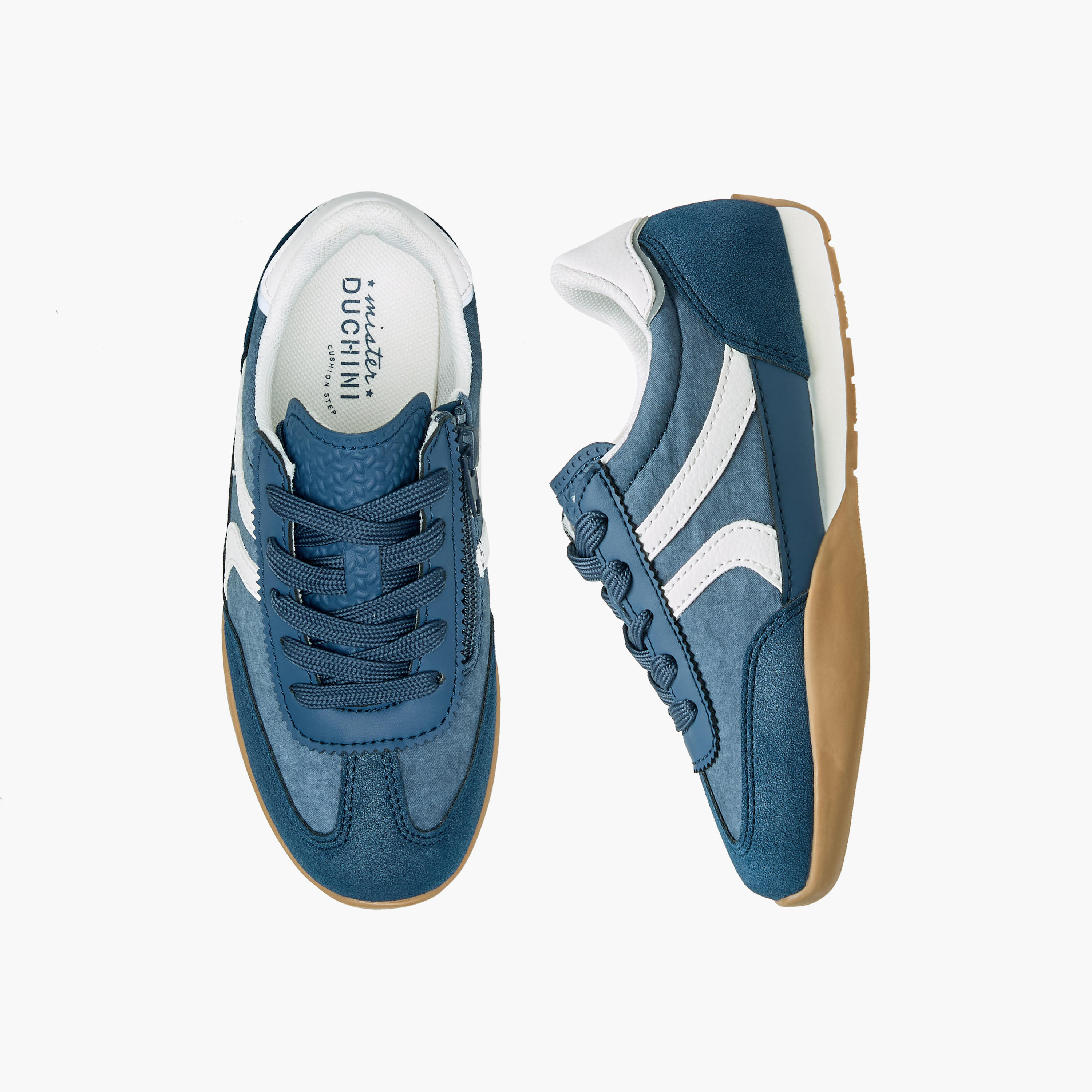 حذاء سنيكرز برباط إغلاق للأولاد من مستر دوتشيني-boys-shoes-sneakers-image-1