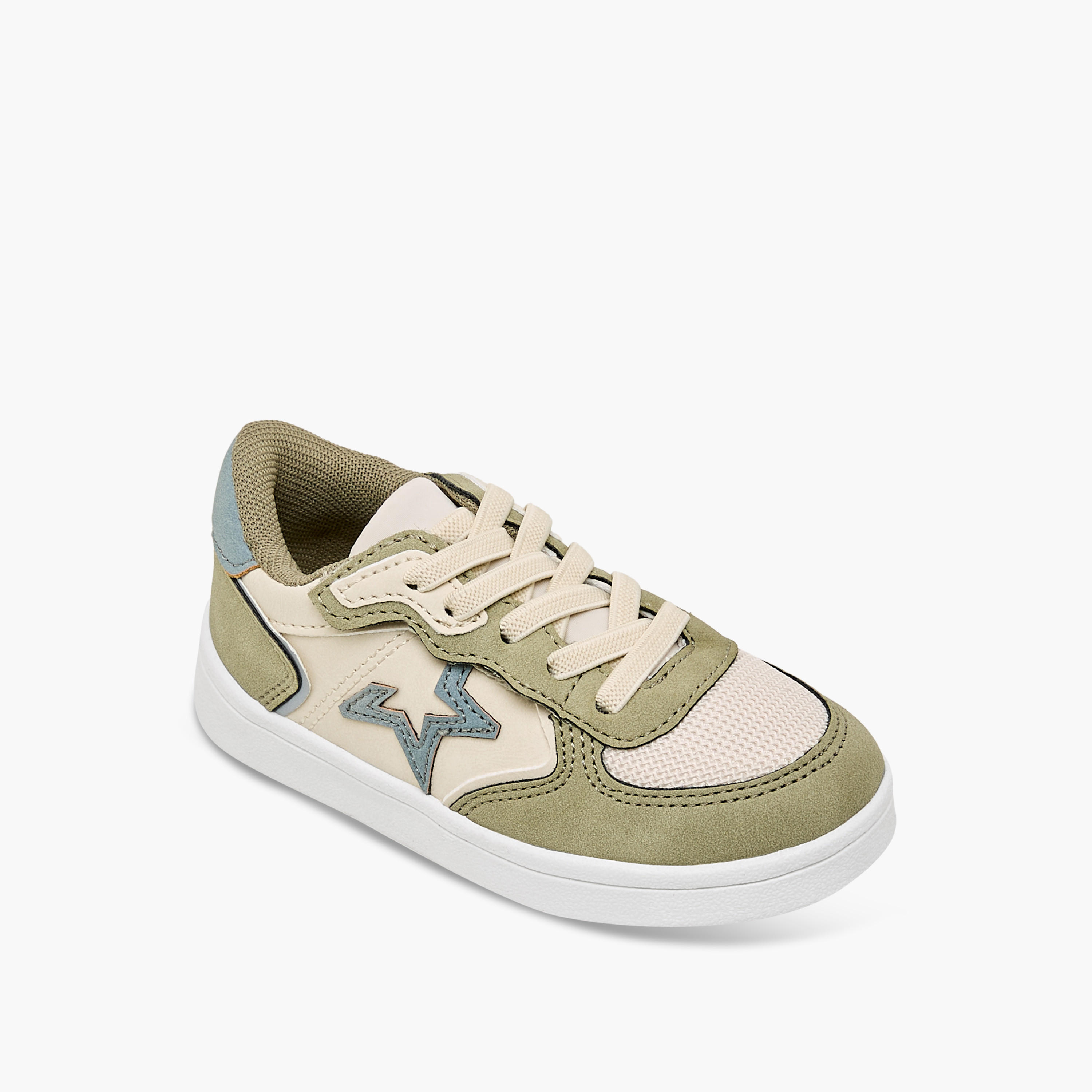 Juniors Boys Lace-Up Sneakers-boys-shoes-sneakers-image-2