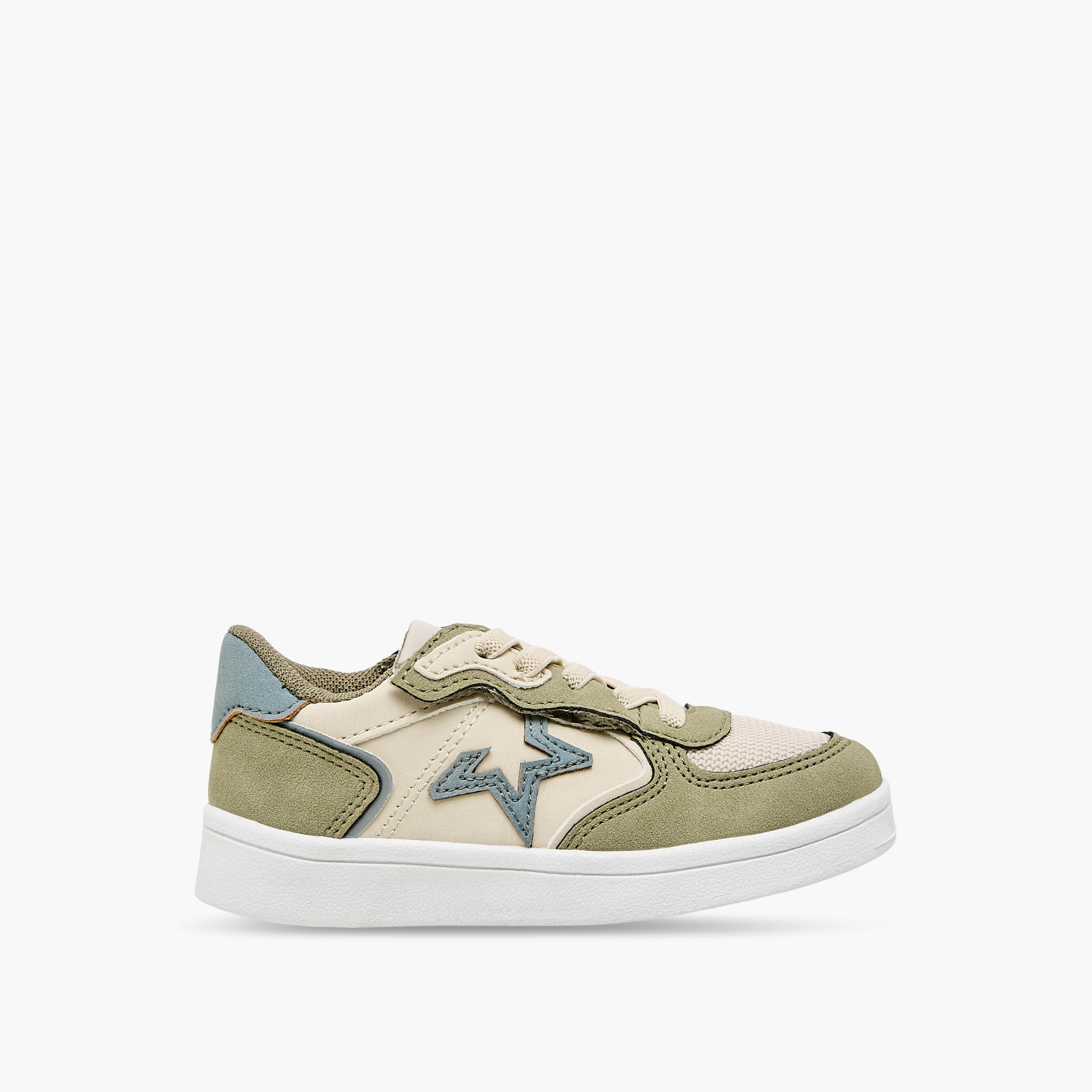 Juniors Boys Lace-Up Sneakers-boys-shoes-sneakers-image-3