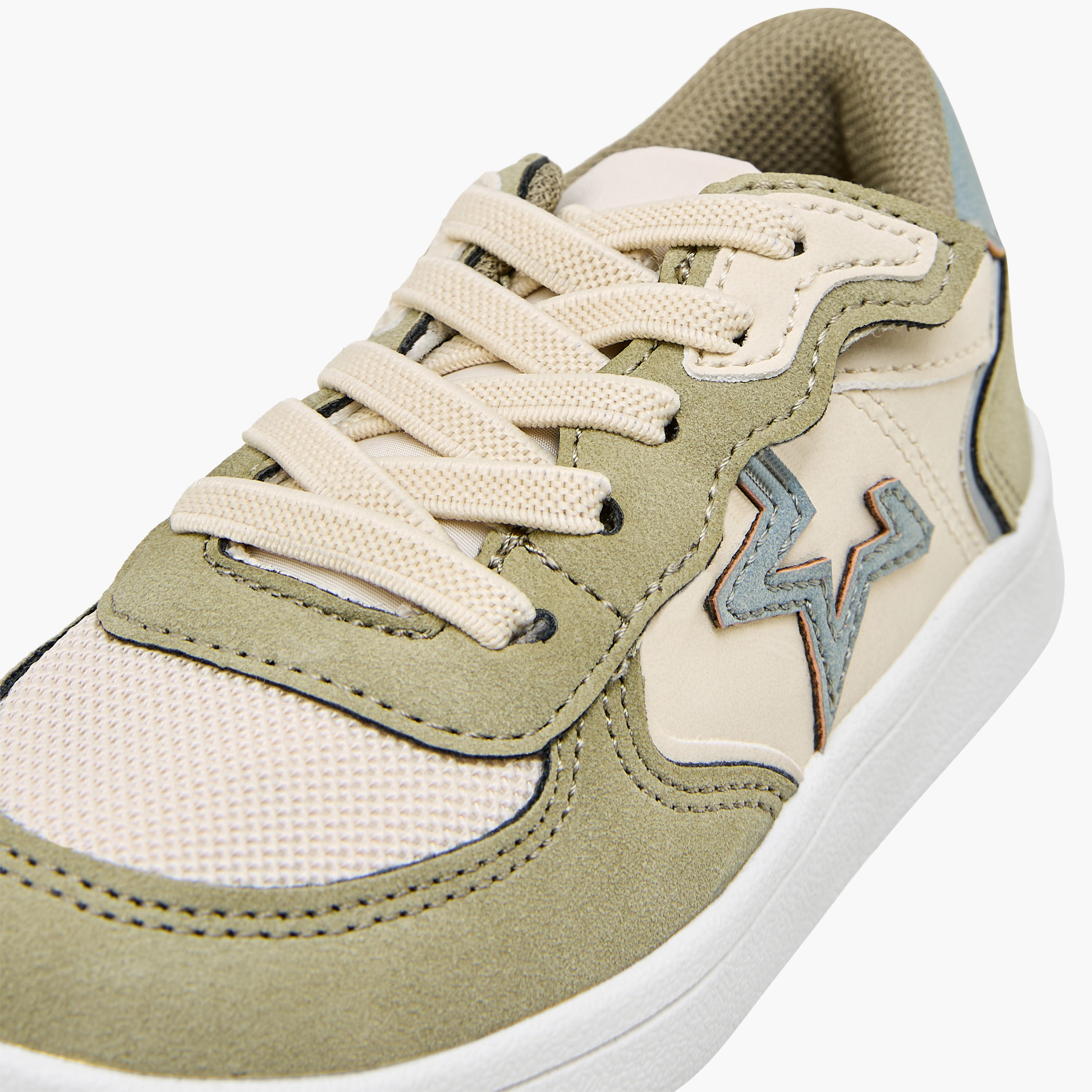 Juniors Boys Lace-Up Sneakers-boys-shoes-sneakers-image-4