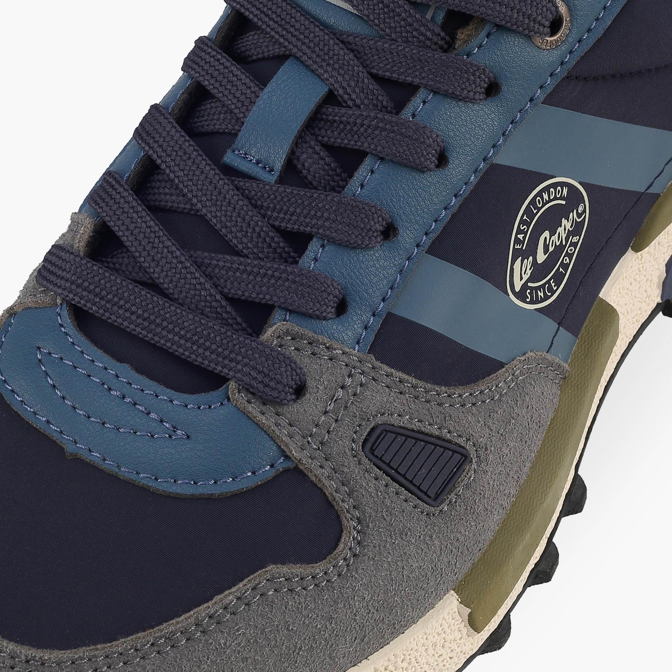 حذاء سنيكرز طول الكاحل برباط وألواح للرجال من لي كوبر-men-shoes-sneakers-image-4