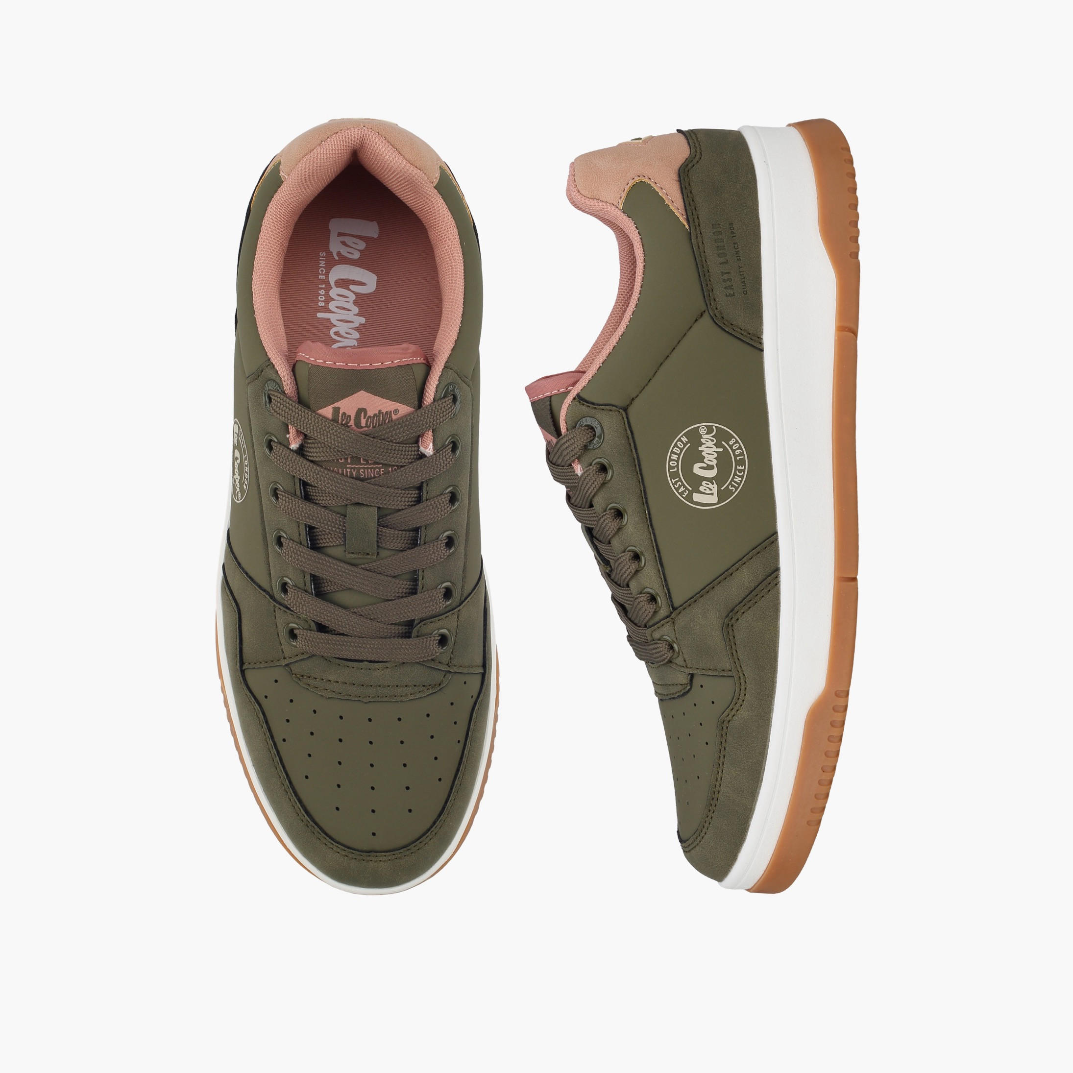 حذاء سنيكرز للكاحل برباط للنساء من لي كوبر-women-shoes-sneakers-image-1