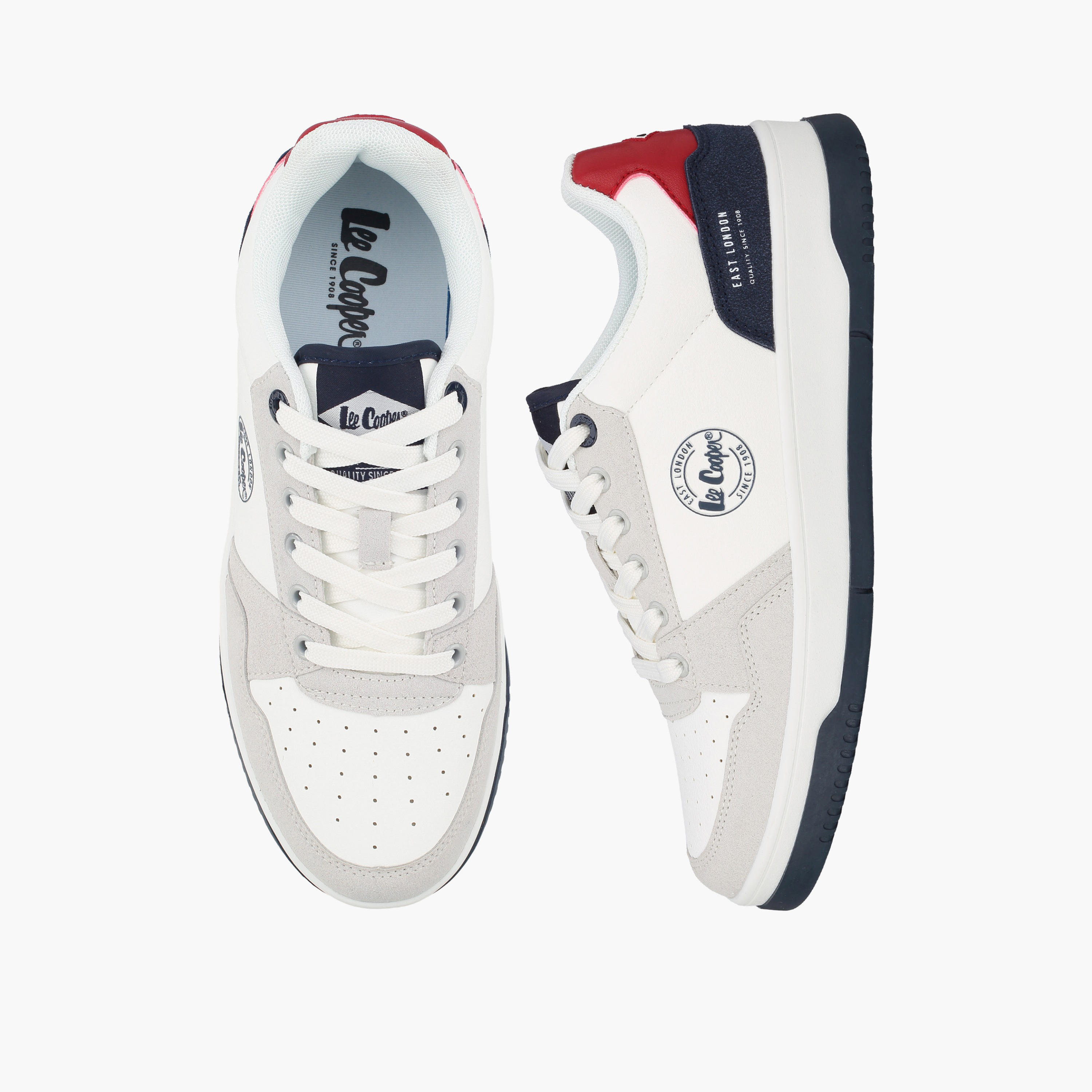 Lee Cooper Women Lace-Up Ankle Sneakers-women-shoes-sneakers-image-1