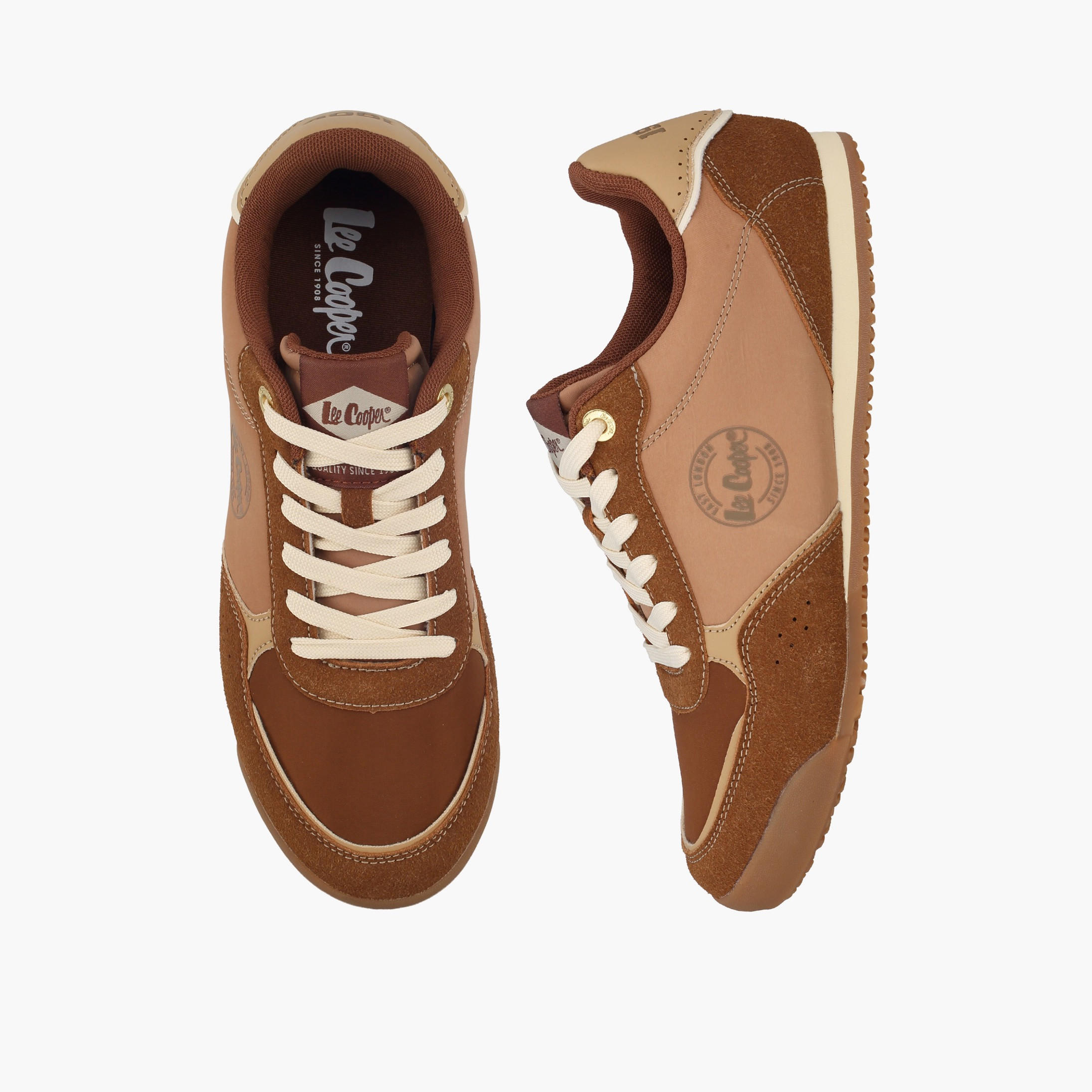 Lee Cooper Women Lace-Up Ankle Sneakers-women-shoes-sneakers-image-1