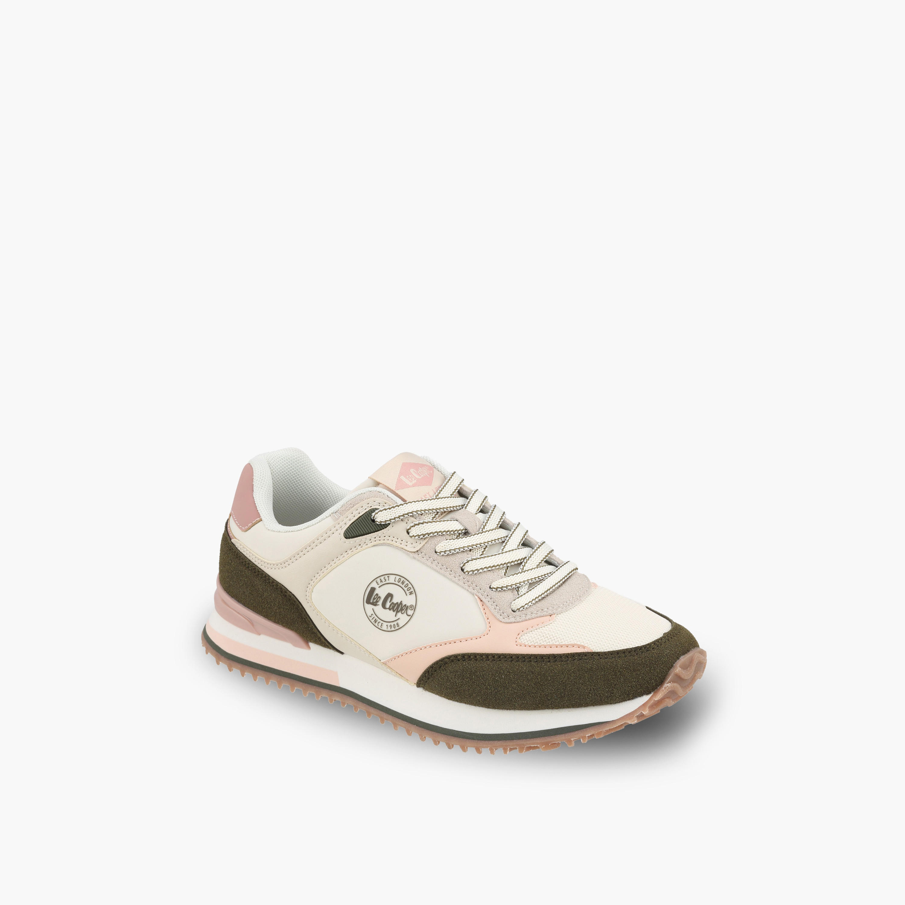 Lee Cooper Women Colourblock Lace-Up Ankle Sneakers-women-shoes-sneakers-image-2