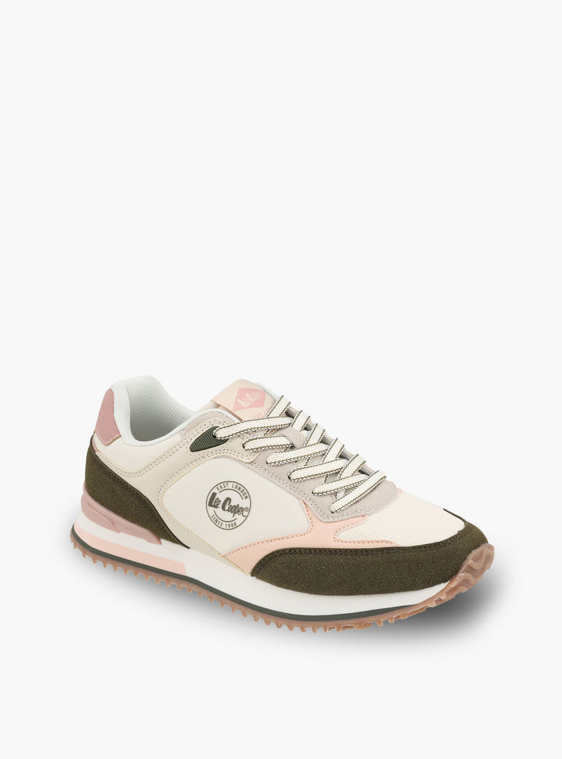 Lee Cooper Women Colourblock Lace-Up Ankle Sneakers-women-shoes-sneakers-image-2