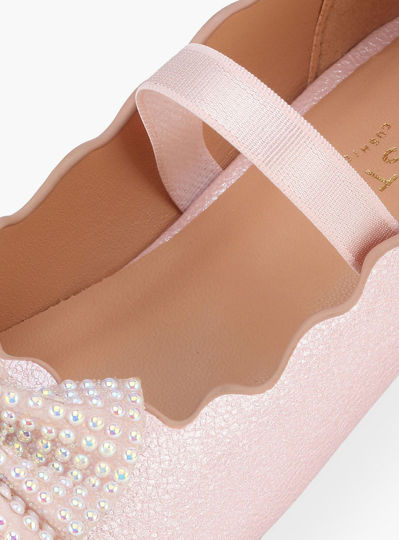 Celeste Girls Elasticated Strap Ballerina Shoes-girls-shoes-ballerinas-image-6