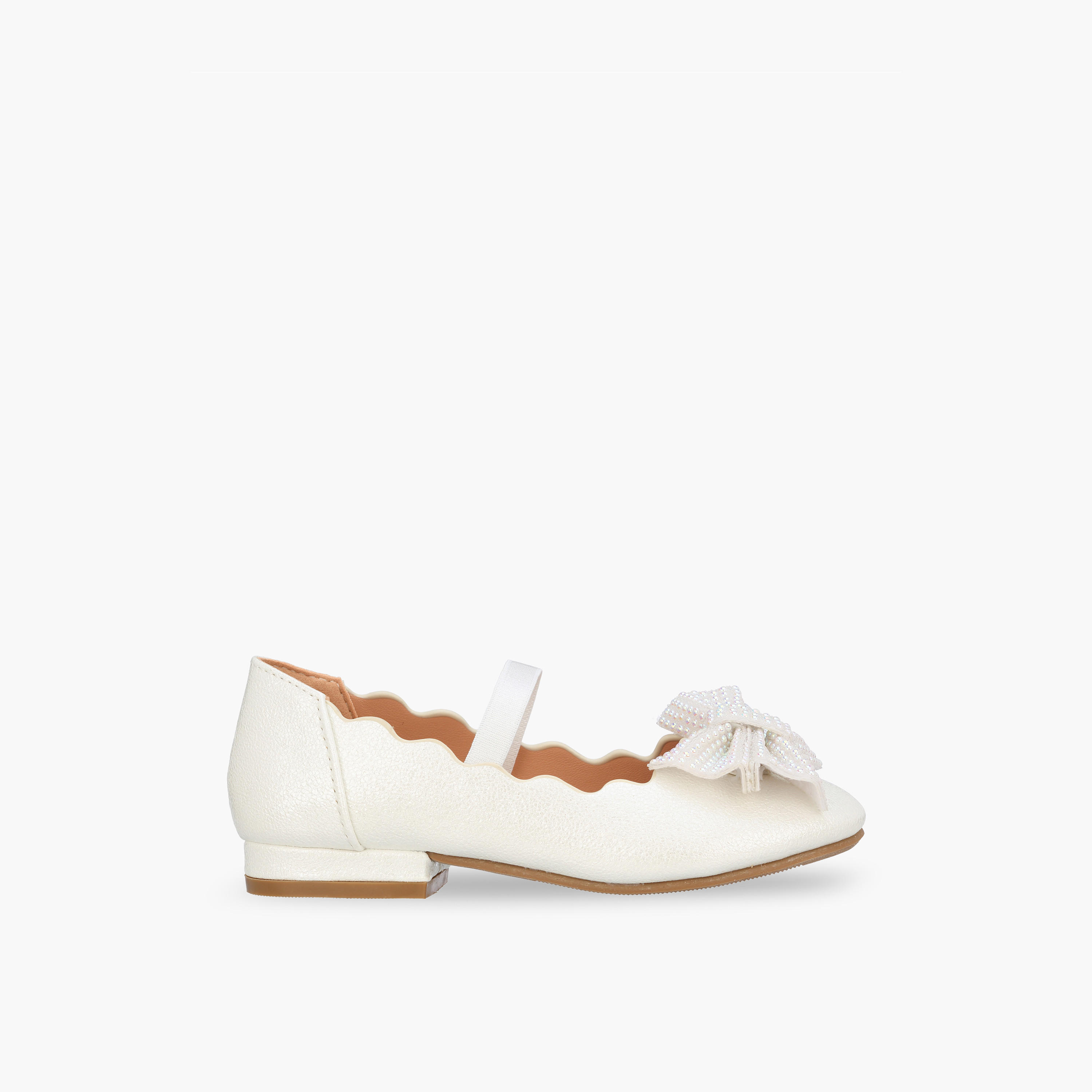 Celeste Girls Elasticated Strap Ballerina Shoes-girls-shoes-ballerinas-image-3