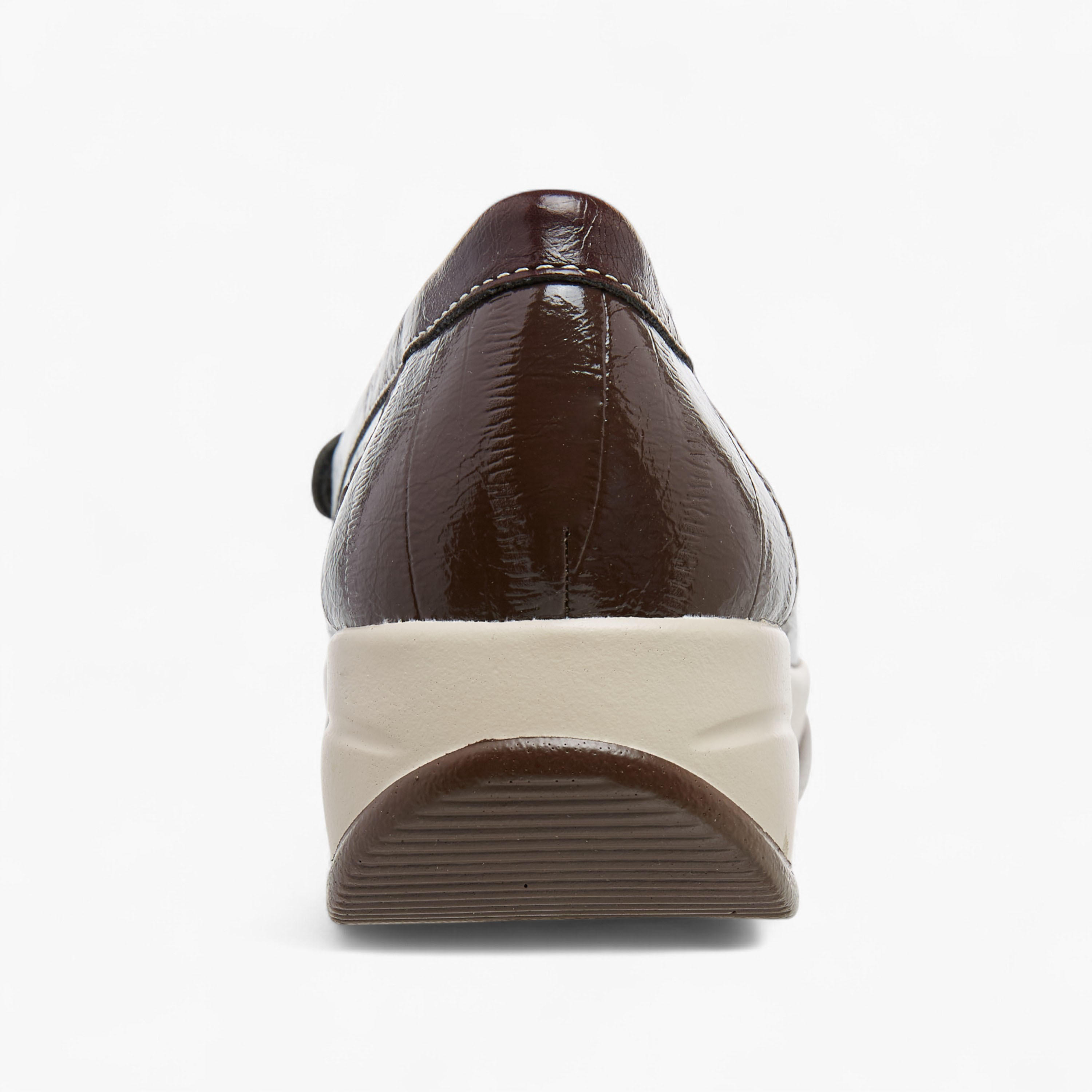 Le Confort Metallic Accent Slip-On Comfort Loafers with Wedge Heel-women-shoes-heels-image-5