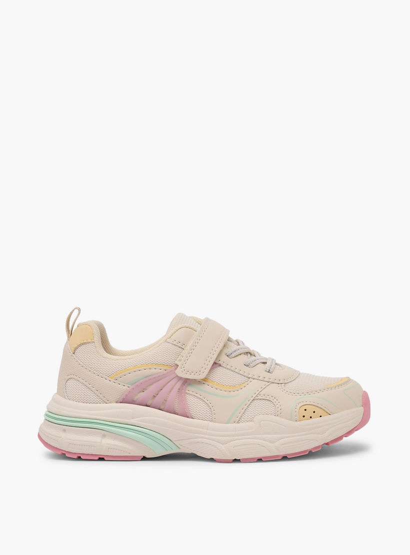 Little Missy Girls Hook & Loop Sneakers-girls-shoes-sneakers-image-3