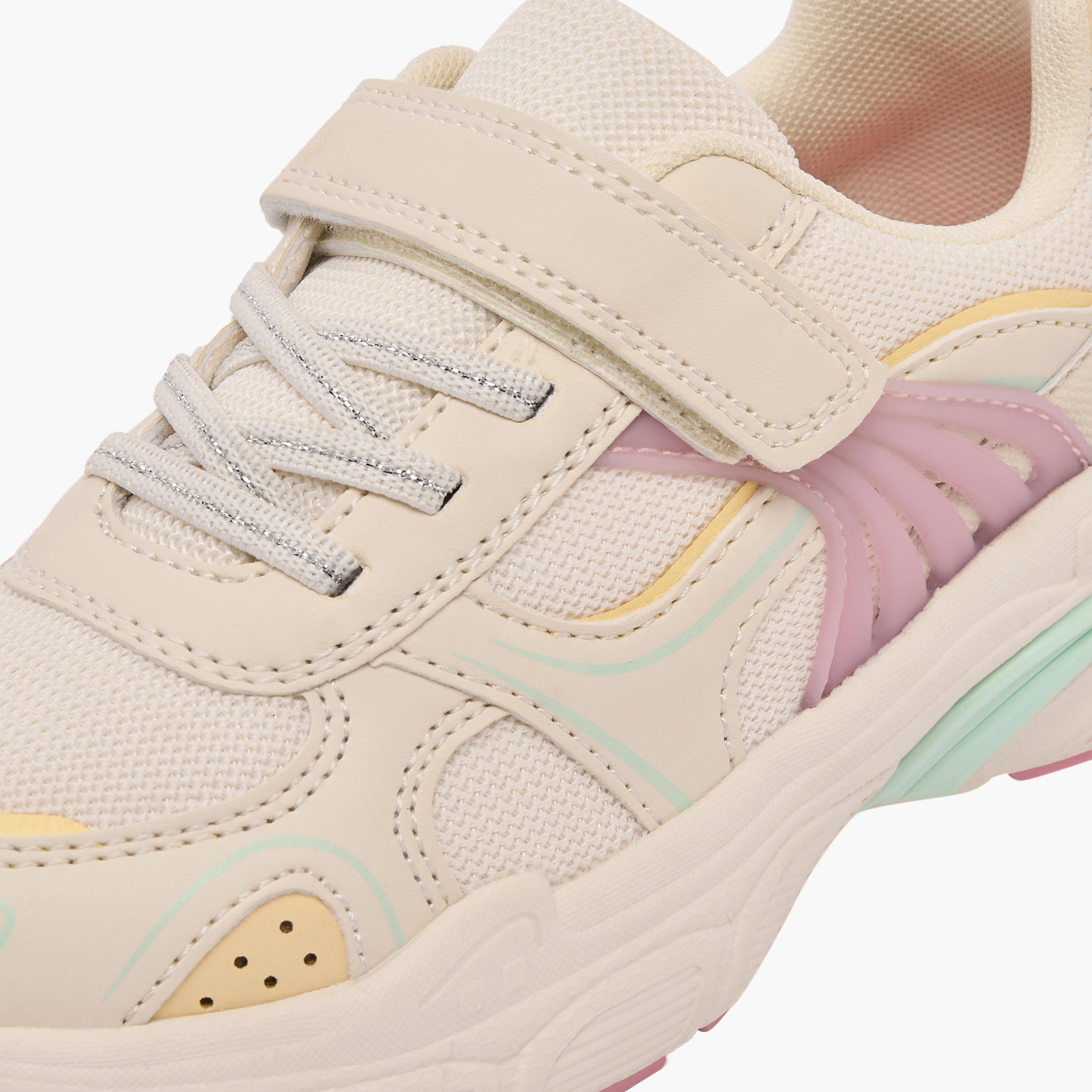 Little Missy Girls Hook & Loop Sneakers-girls-shoes-sneakers-image-4