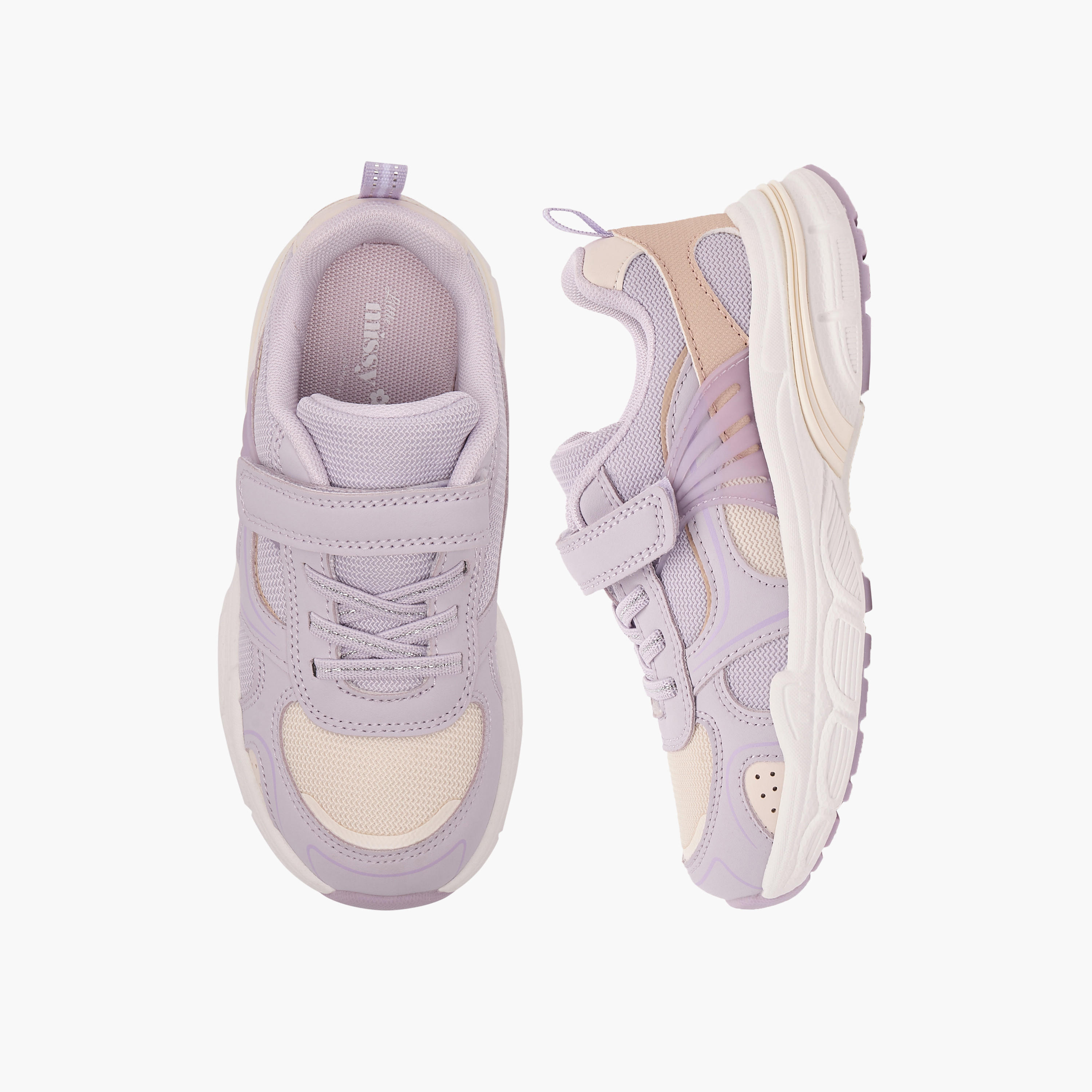 Little Missy Girls Hook & Loop Sneakers-girls-shoes-sneakers-image-1