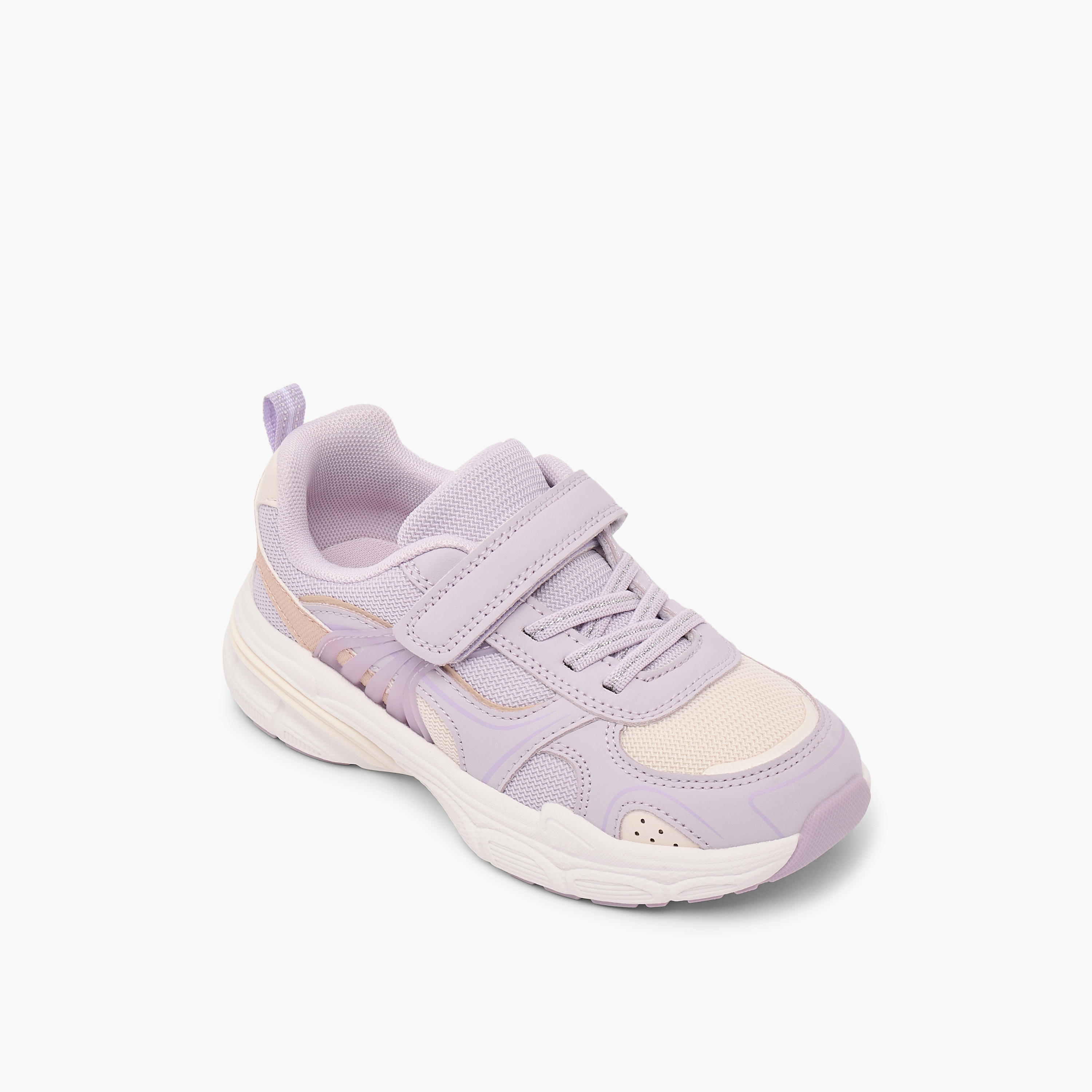 Little Missy Girls Hook & Loop Sneakers-girls-shoes-sneakers-image-2