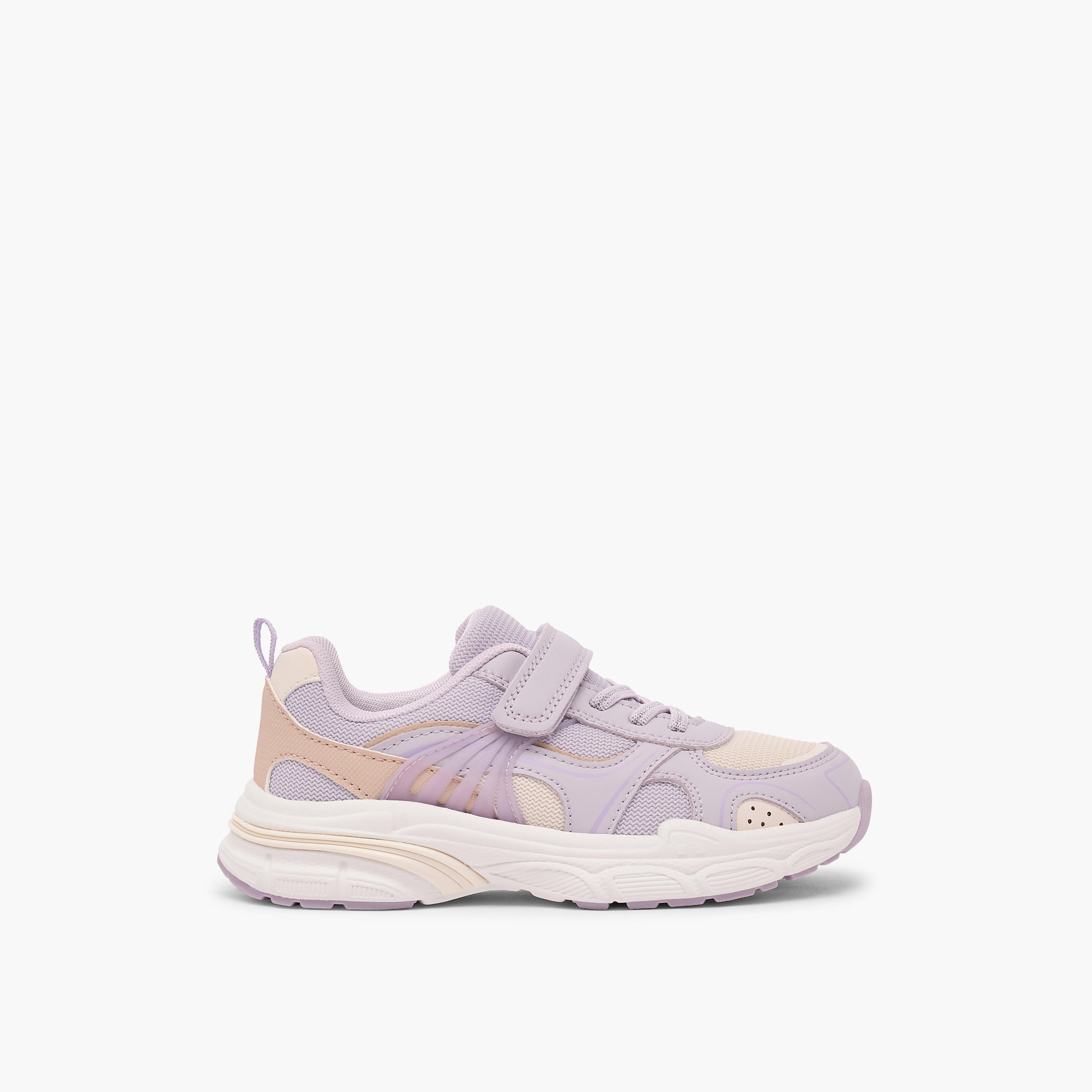 Little Missy Girls Hook & Loop Sneakers-girls-shoes-sneakers-image-3