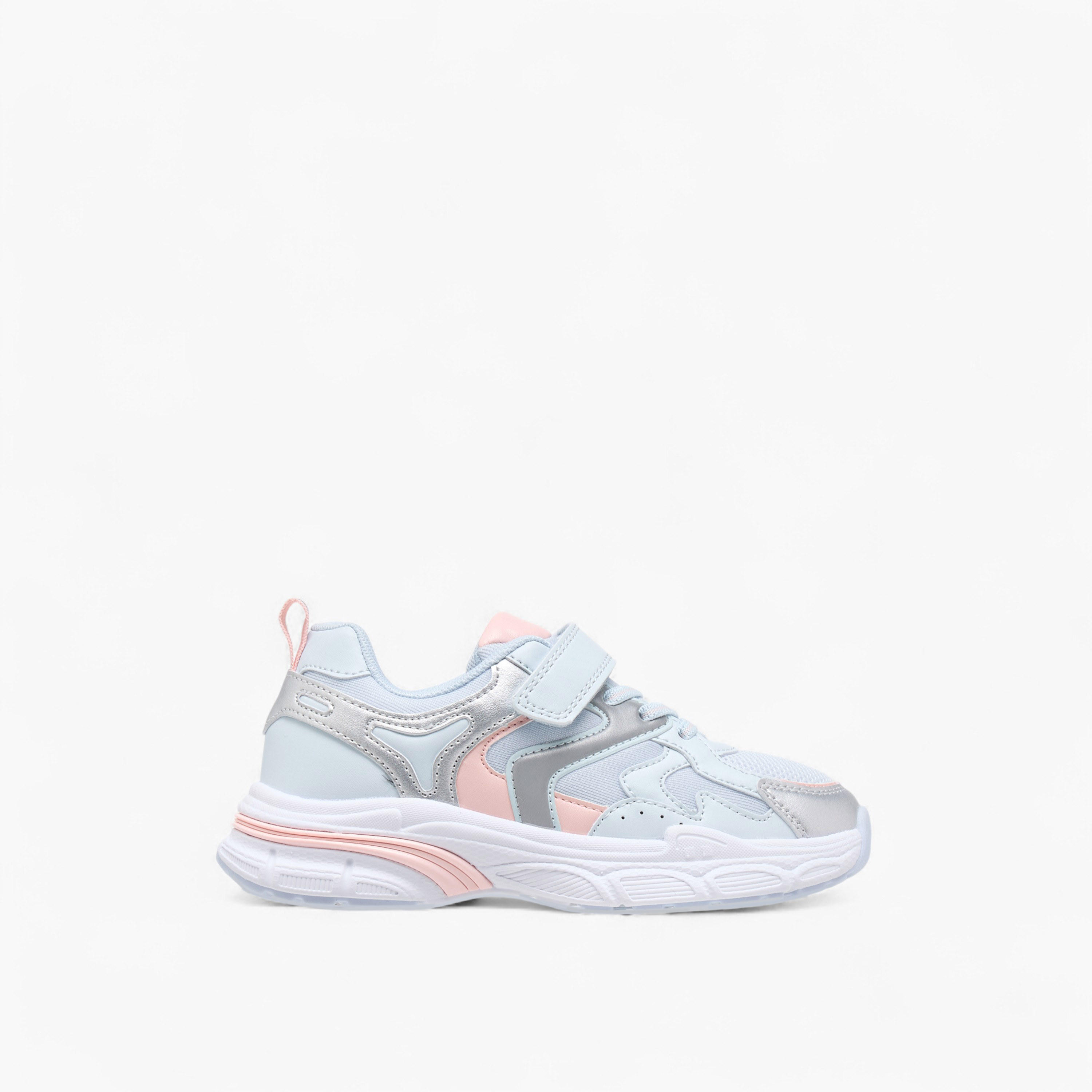 سنيكرز بشريط إغلاق لاصق من ليتل ميسي-girls-shoes-sneakers-image-3