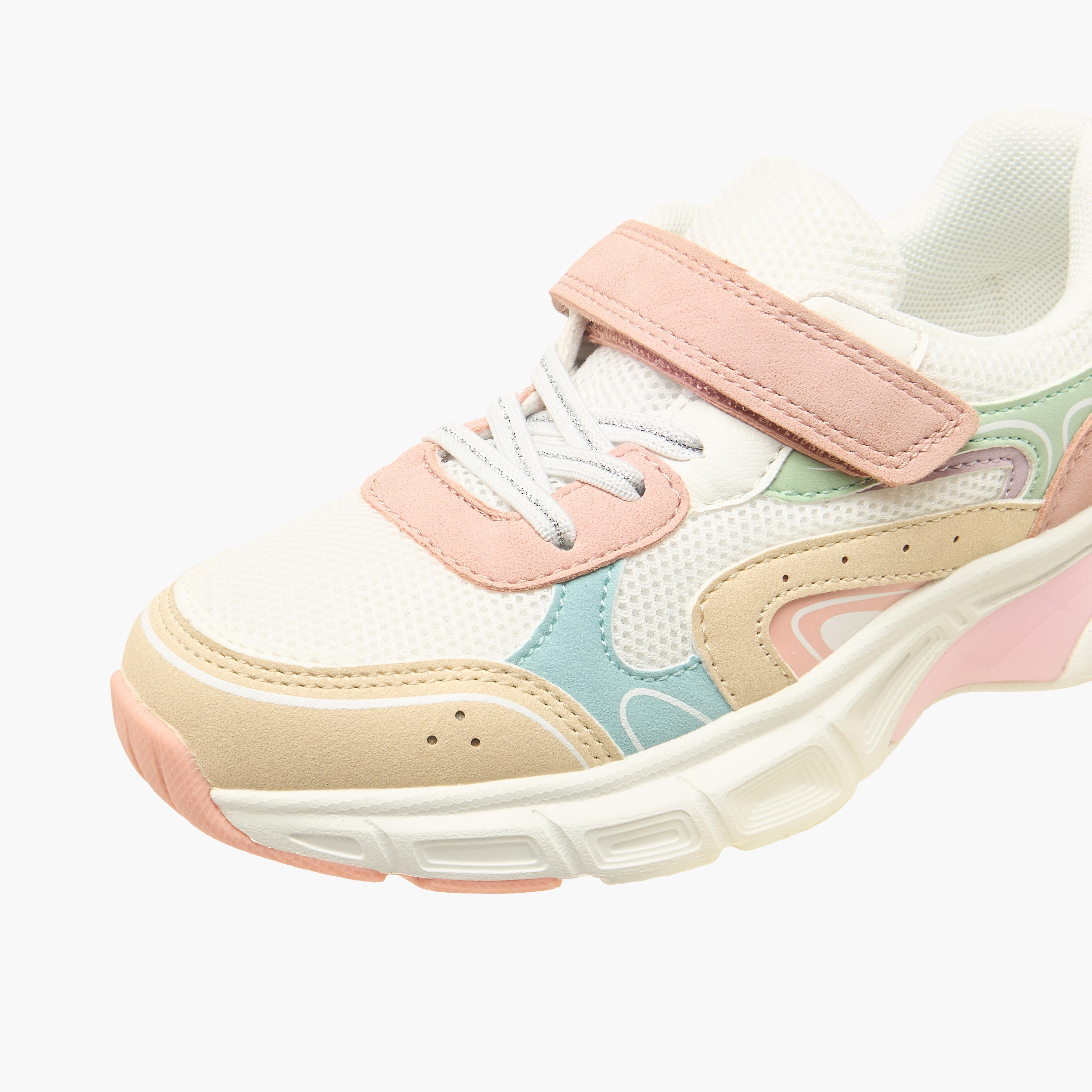 Little Missy Girls Hook & Loop Sports Shoes-girls-shoes-sports-image-4