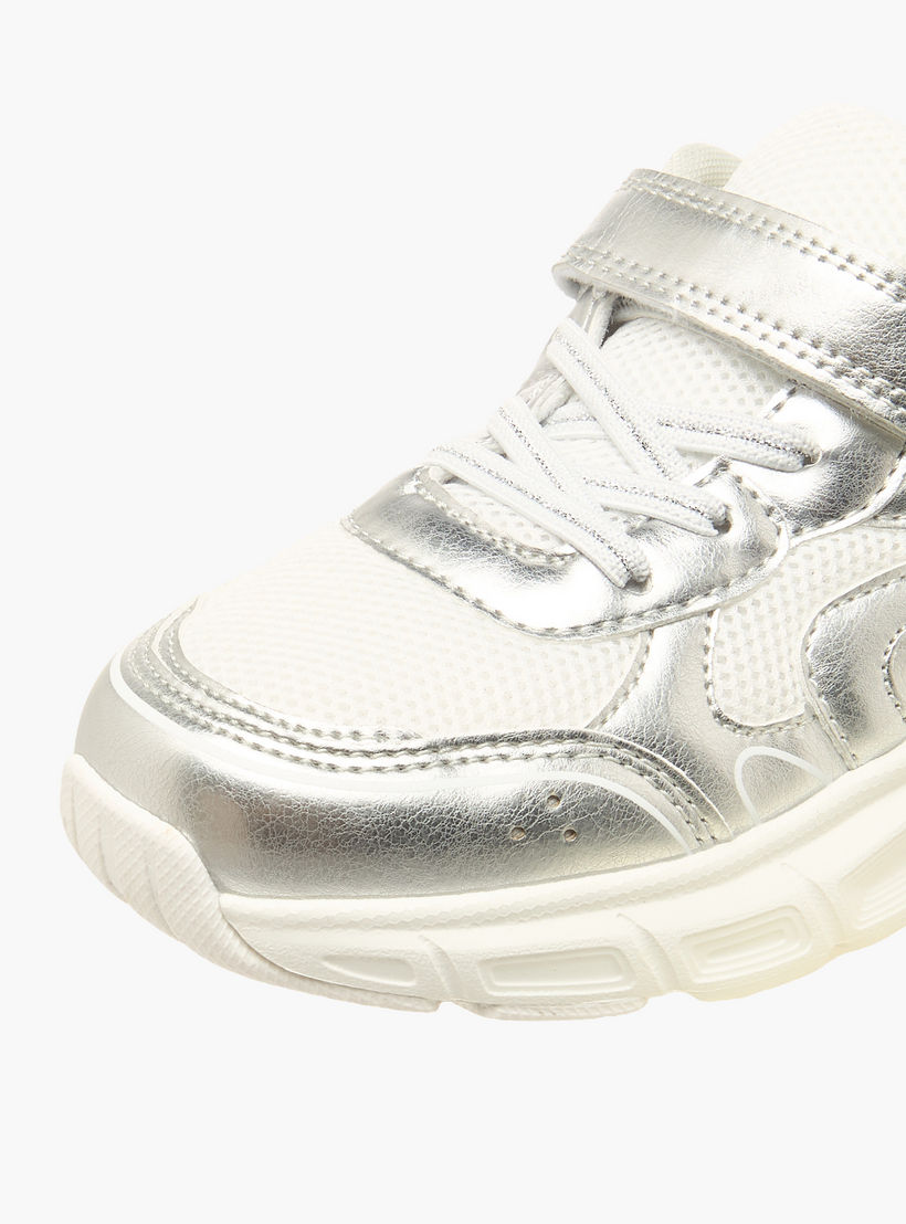 حذاء سنيكرز بشريط إغلاق لاصق للفتيات من ليتل ميسي-girls-shoes-sneakers-image-4