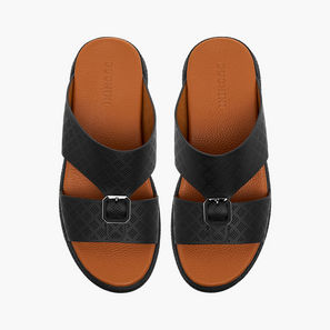 صندل عربي بأحزمة مثقّبة للرجال من دوتشيني-men-shoes-image-1