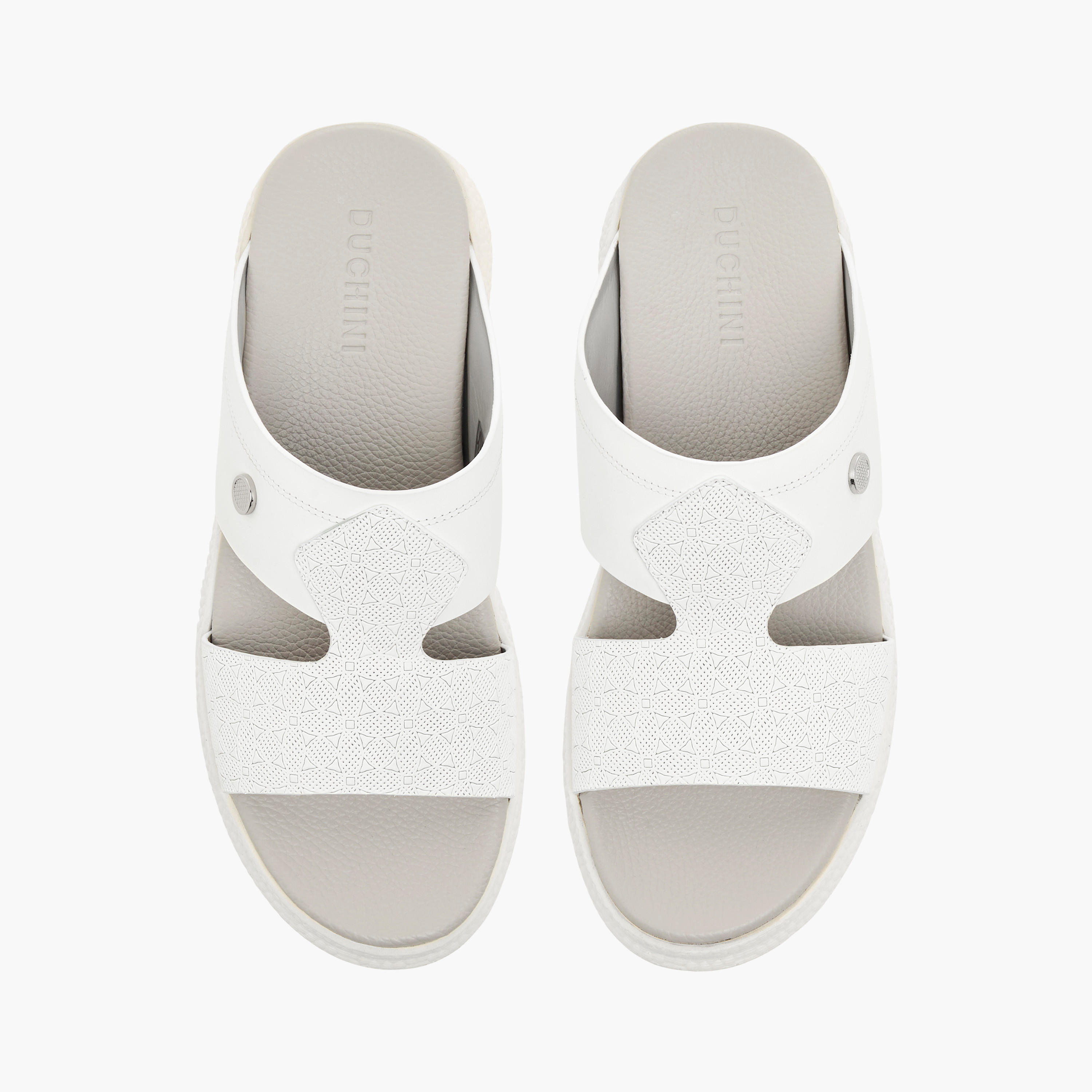 صندل عربي بارز الملمس بأحزمة للرجال من دوتشيني-men-shoes-sandals-image-1
