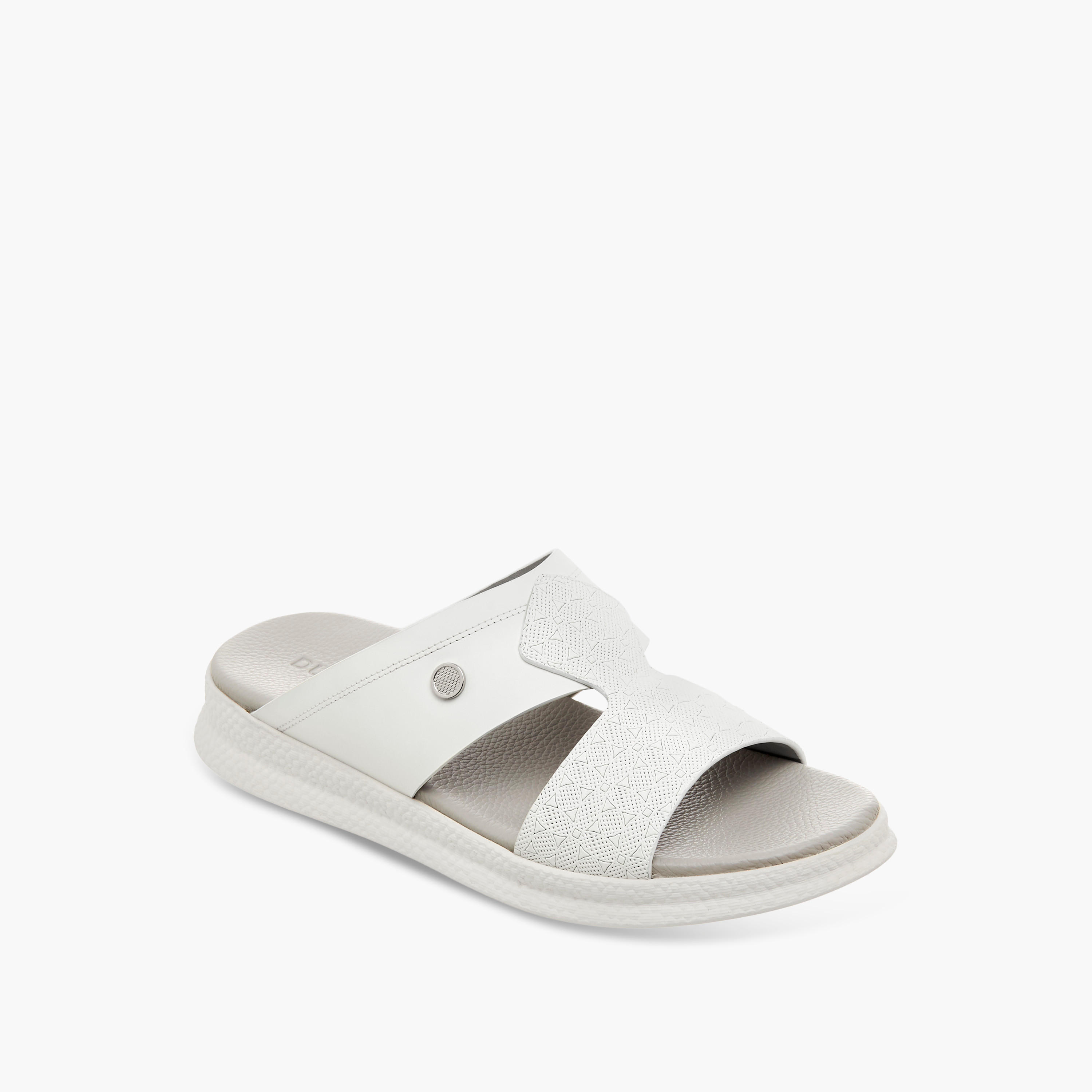 صندل عربي بارز الملمس بأحزمة للرجال من دوتشيني-men-shoes-sandals-image-2
